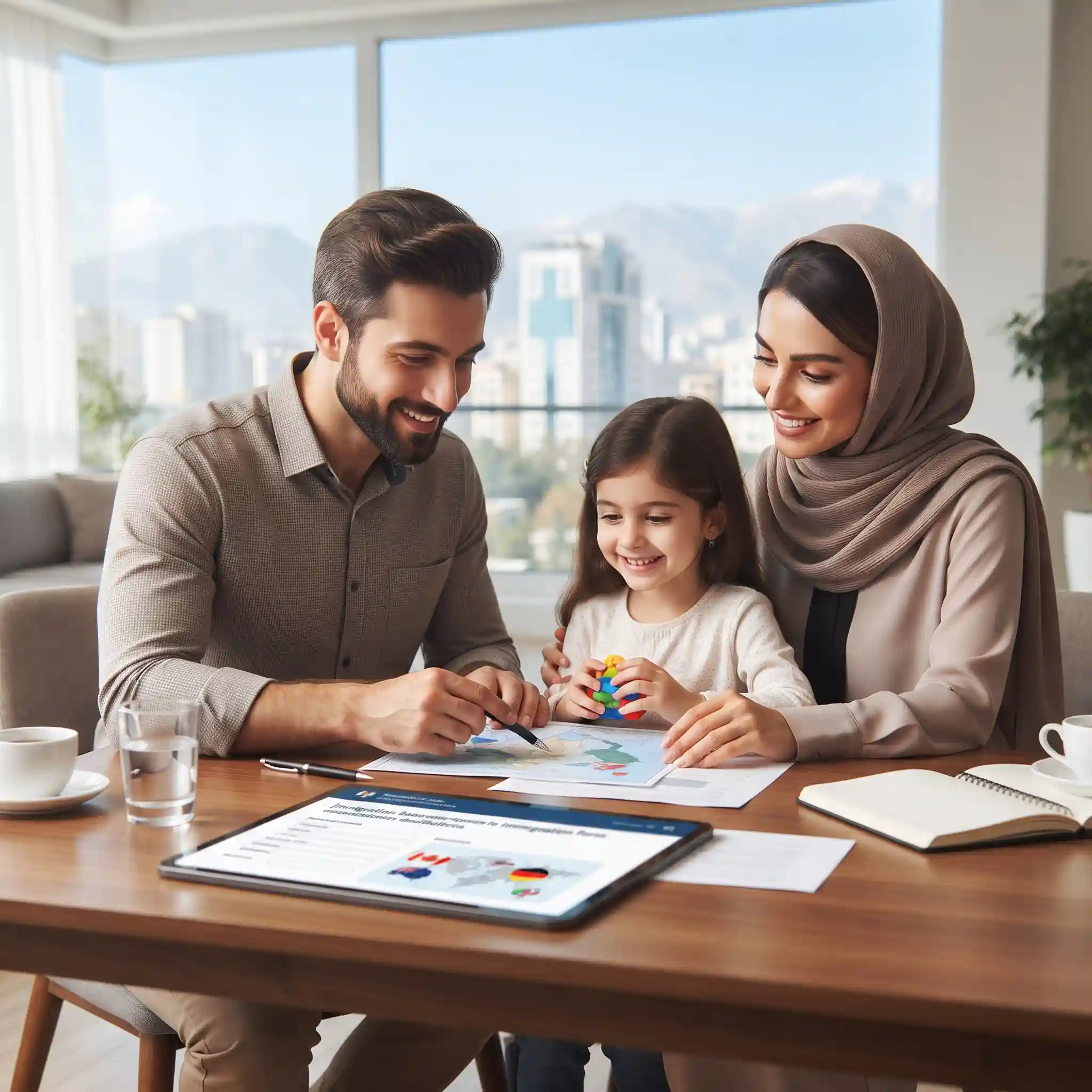 تکمیل فرم مشاوره اولیه مهاجرت
