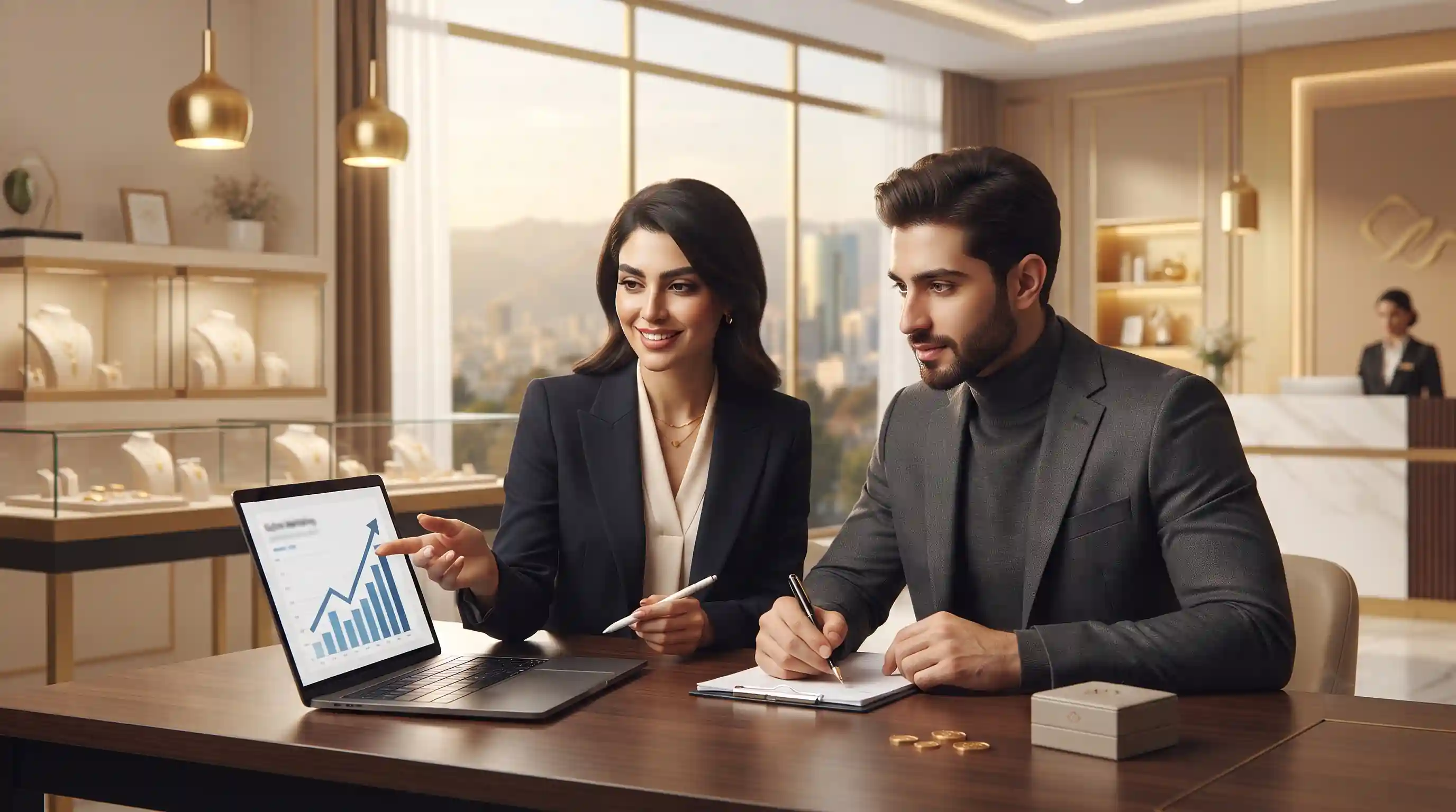 🚀 دیجیتال مارکتینگ و فروش آنلاین در صنعت طلا و جواهرات