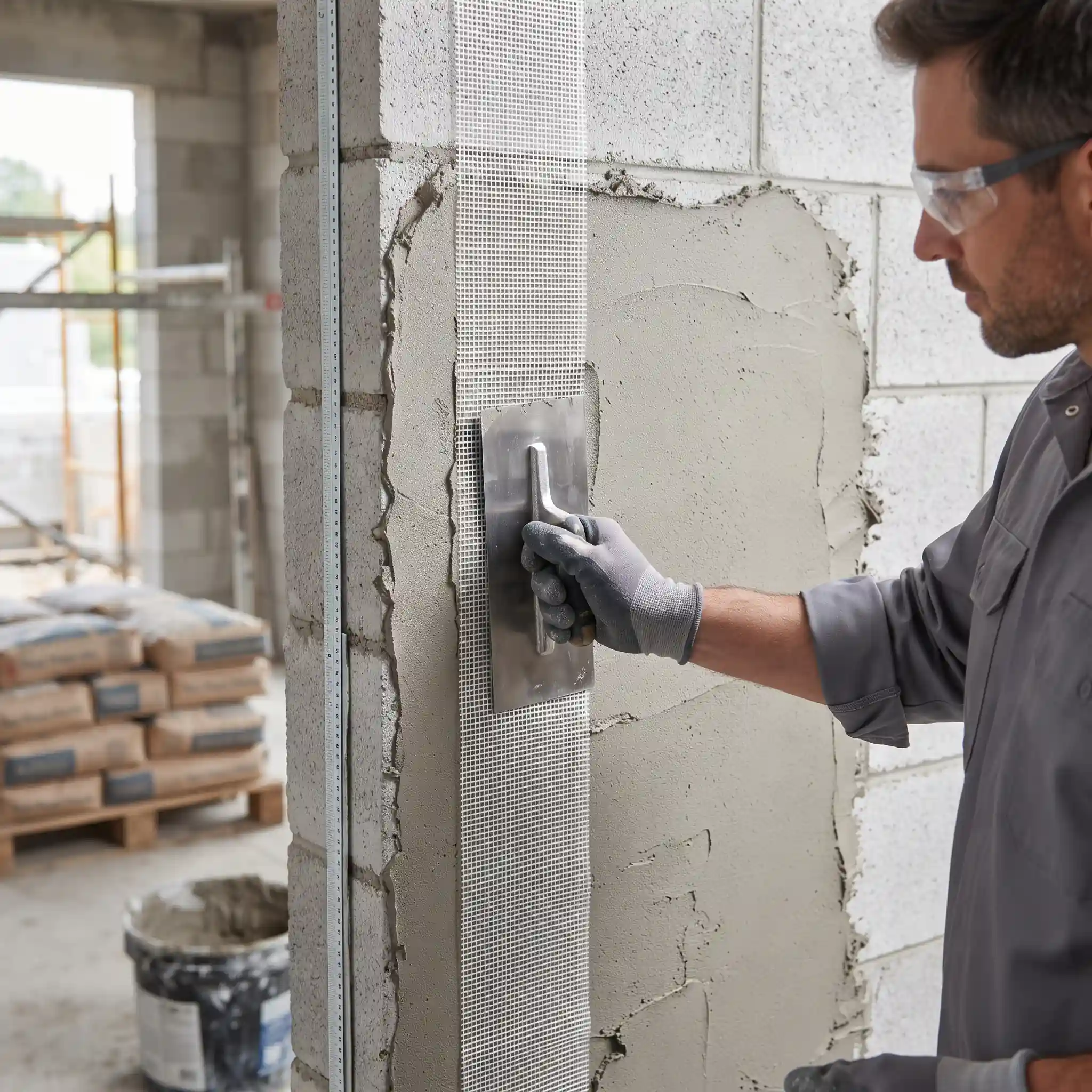 تخفیف ویژه قیمت مش فایبرگلاس E-Glass جهت تسلیح سریع دیوارهای غیرسازهای