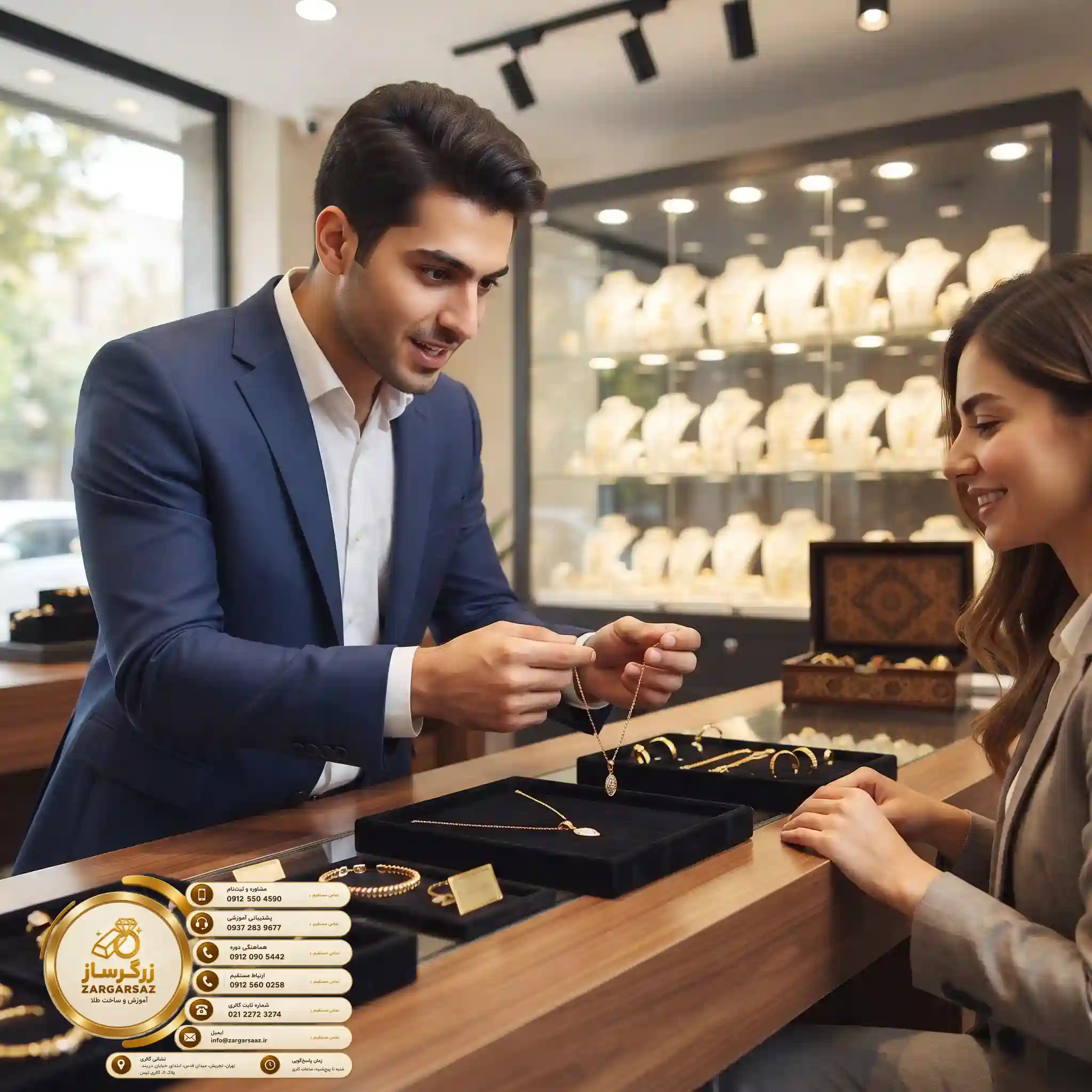 آموزشهای کاربردی صنف طلا، چگونه طلافروش شویم؟