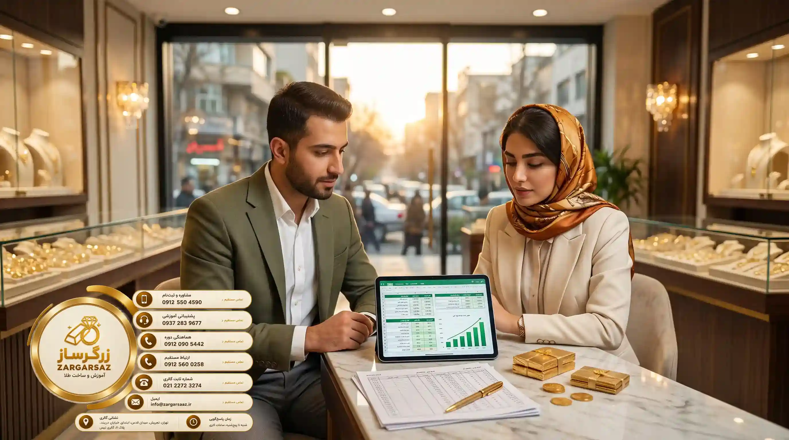 🛡️ مدیریت هزینههای پنهان و مالیات در طلافروشی