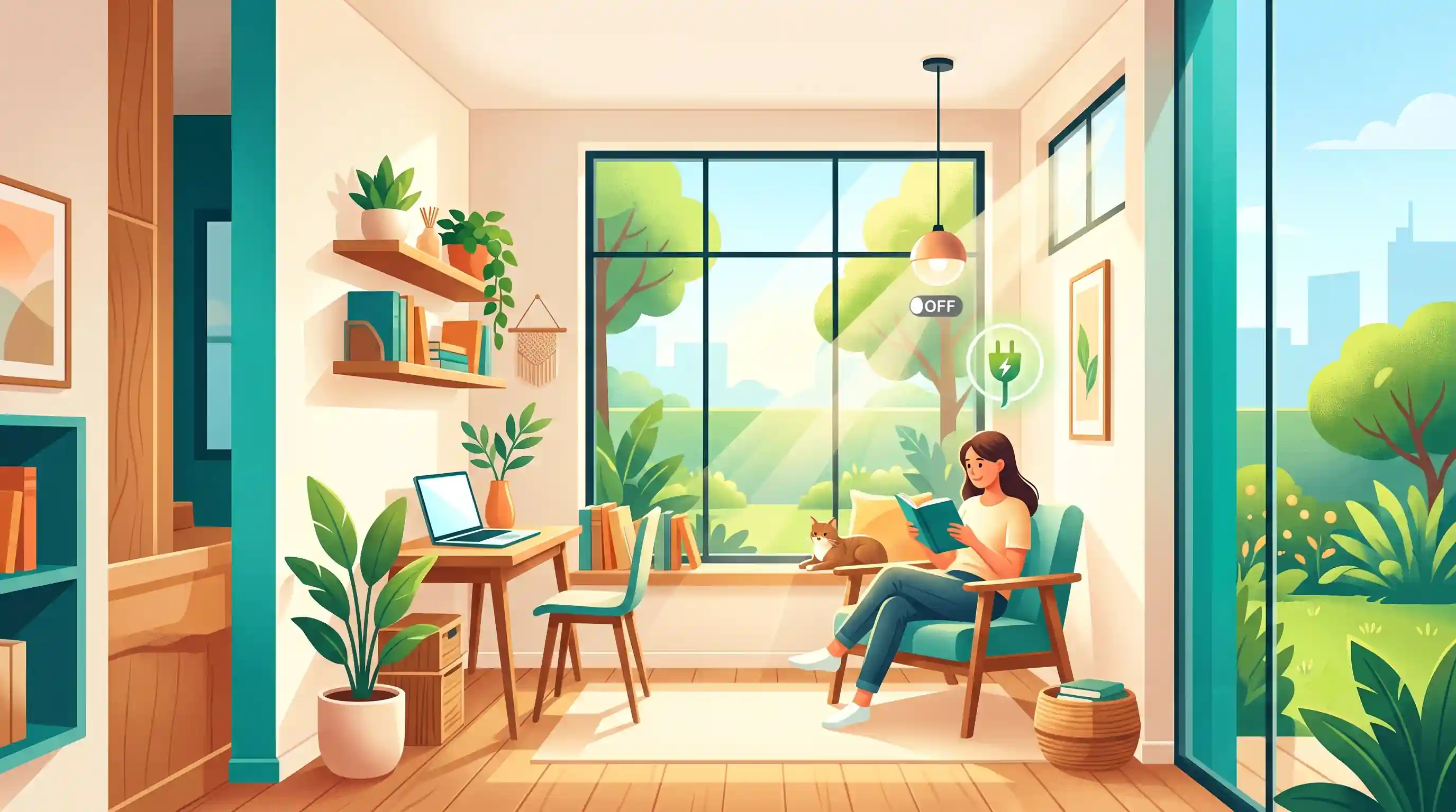☀️ انتشار نور طبیعی و کاهش مصرف انرژی در فضاهای کم&zwnj;مساحت