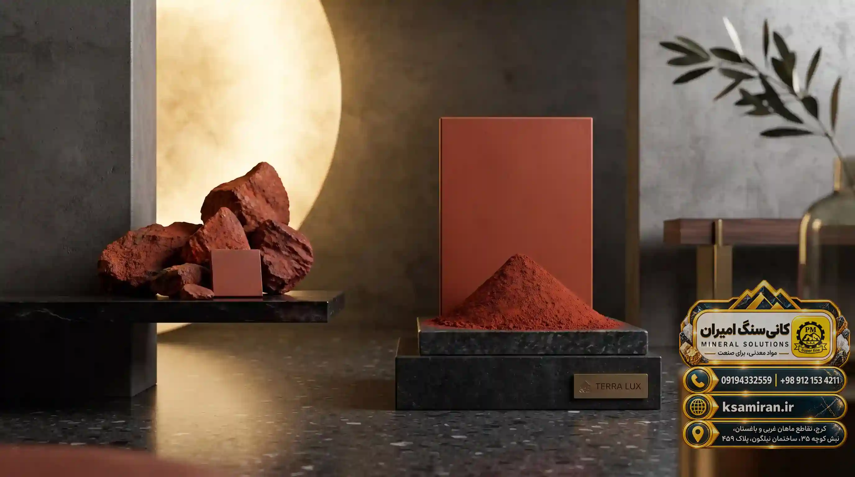 Application of Red Iron Oxide (Ochre) in Pigment and Coating Industries