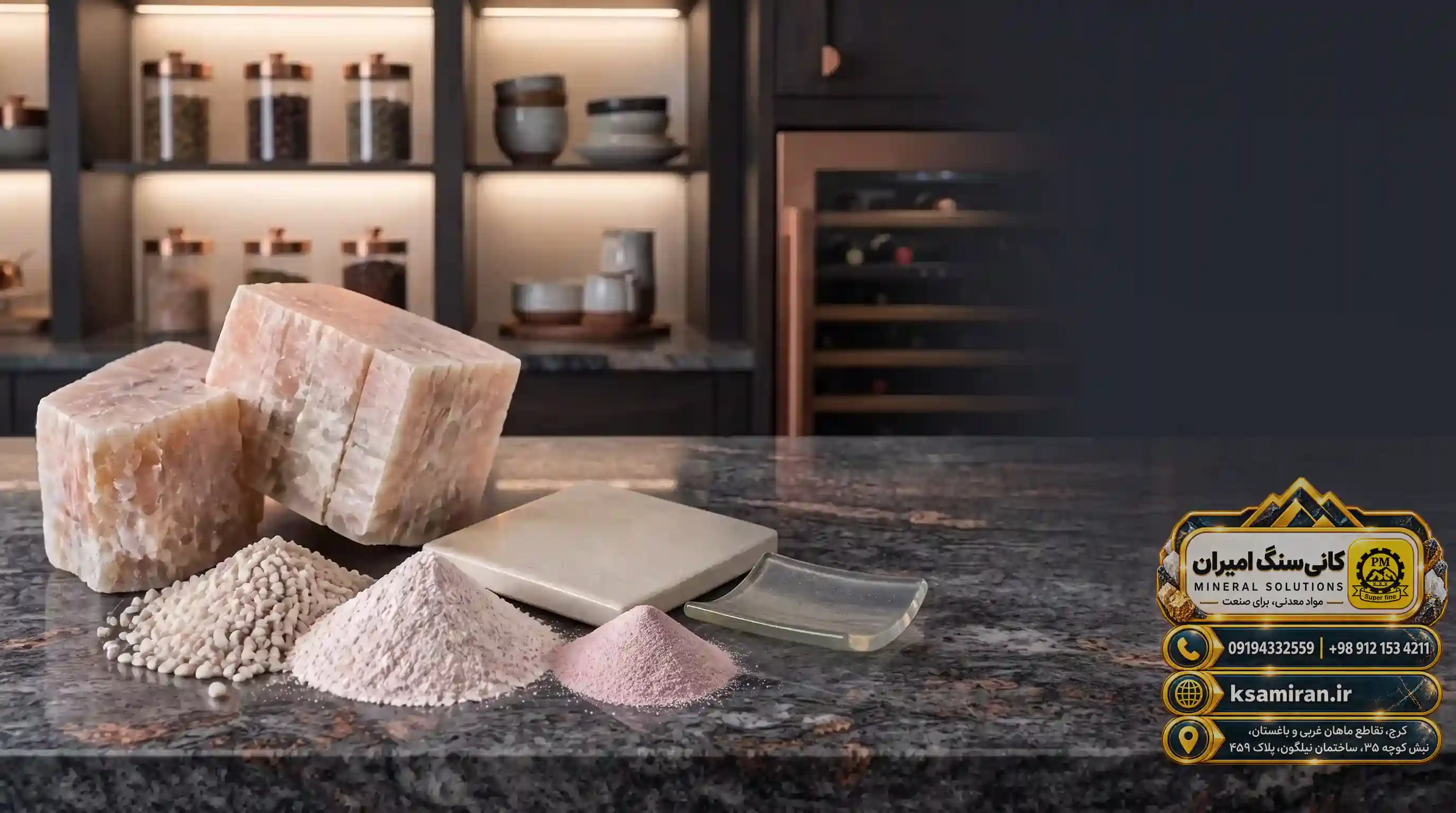 The Role of Feldspar in the Production of Artificial Stone and Corian