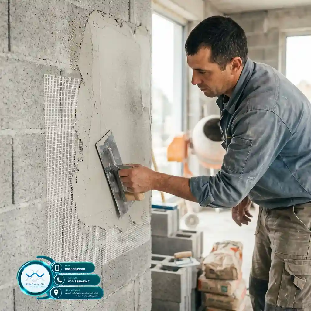 هزینه اجرای وال مش با مش فایبرگلاس E-Glass بهینهسازی شد