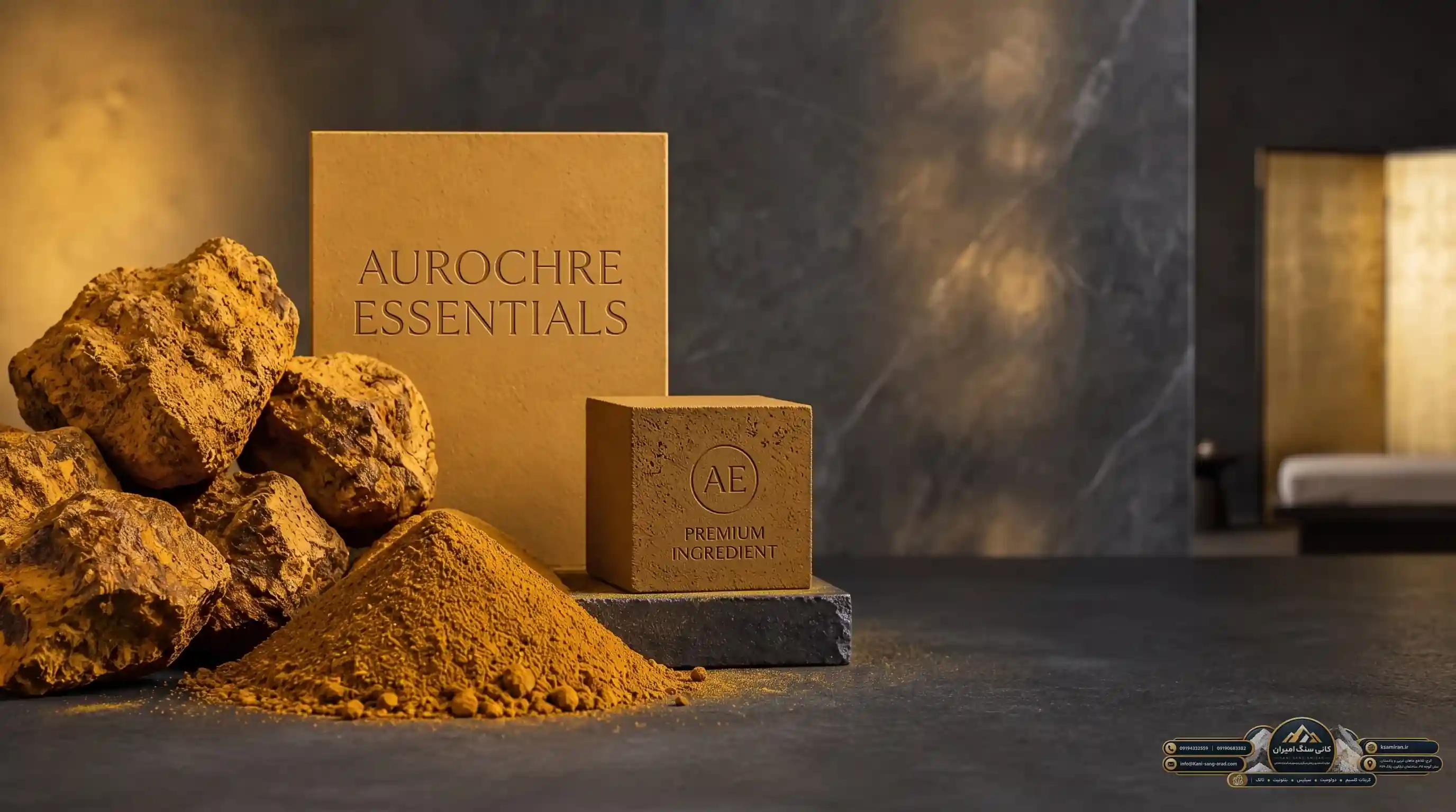 دور أكسيد الليمونيت (گل ماش) في صناعة الطلاء وصناعة الألوان