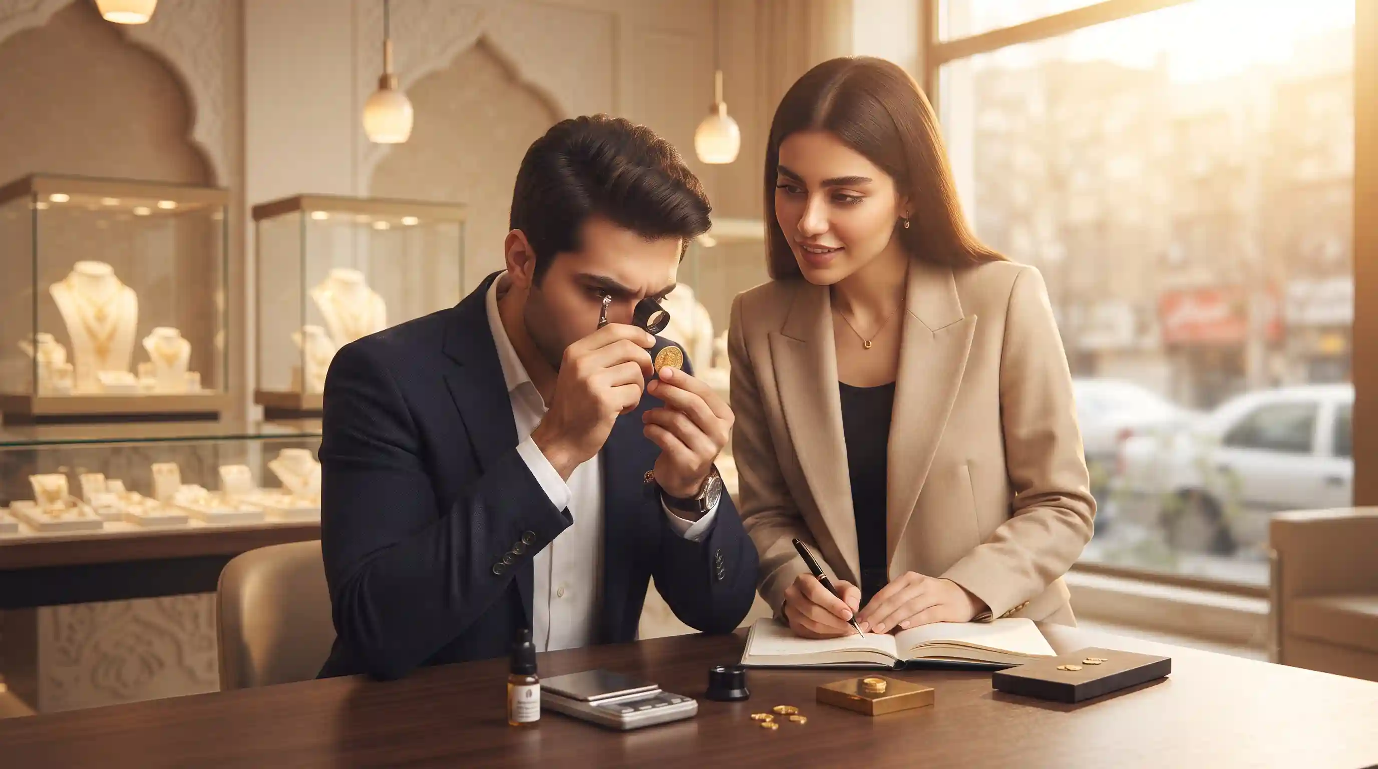 📜 مهارتهای کلیدی و اصول شناسایی طلا و عیار سنجی
