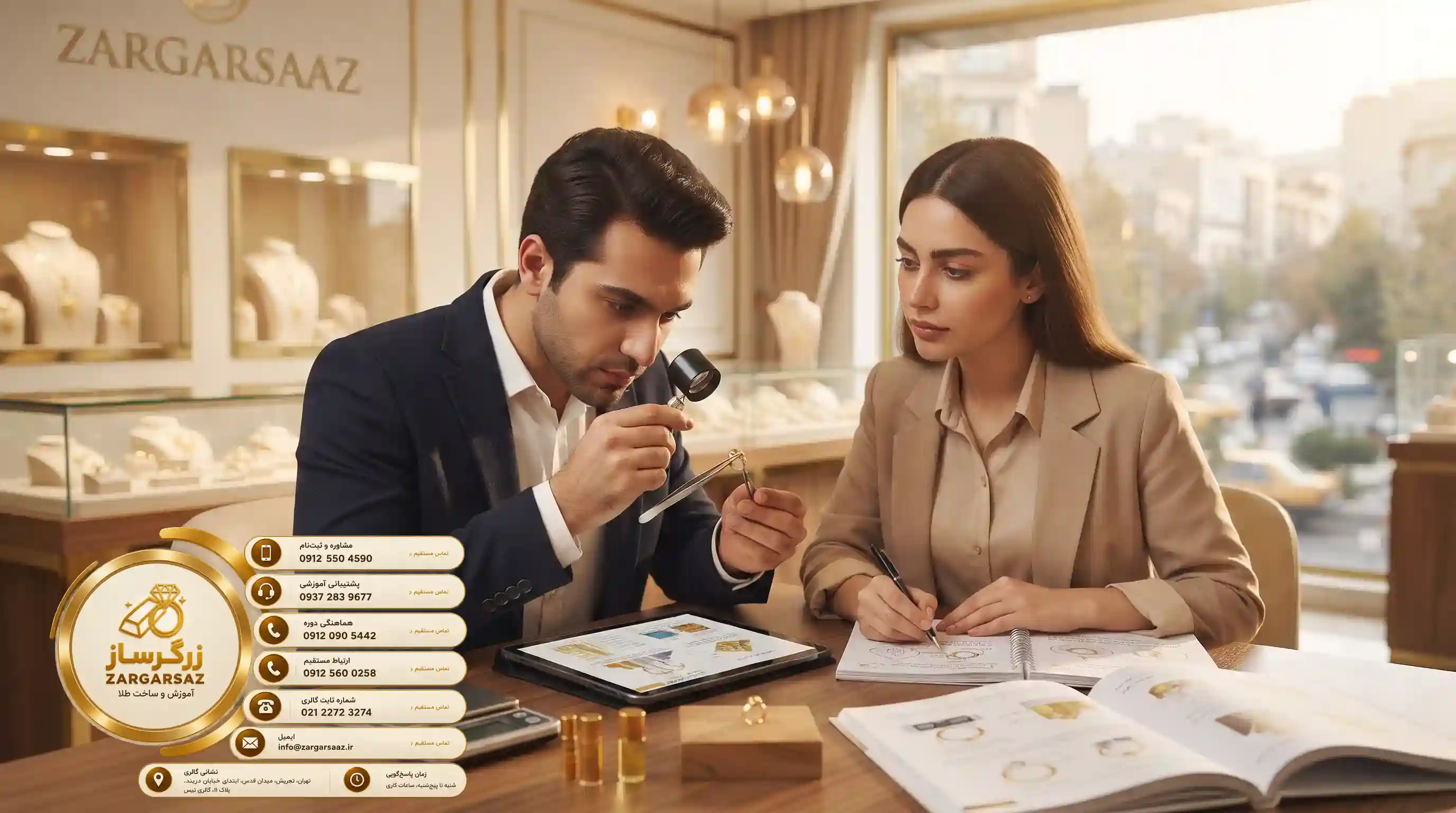 چگونه بهترین دوره آموزش طلافروشی را برای شروع انتخاب کنیم؟