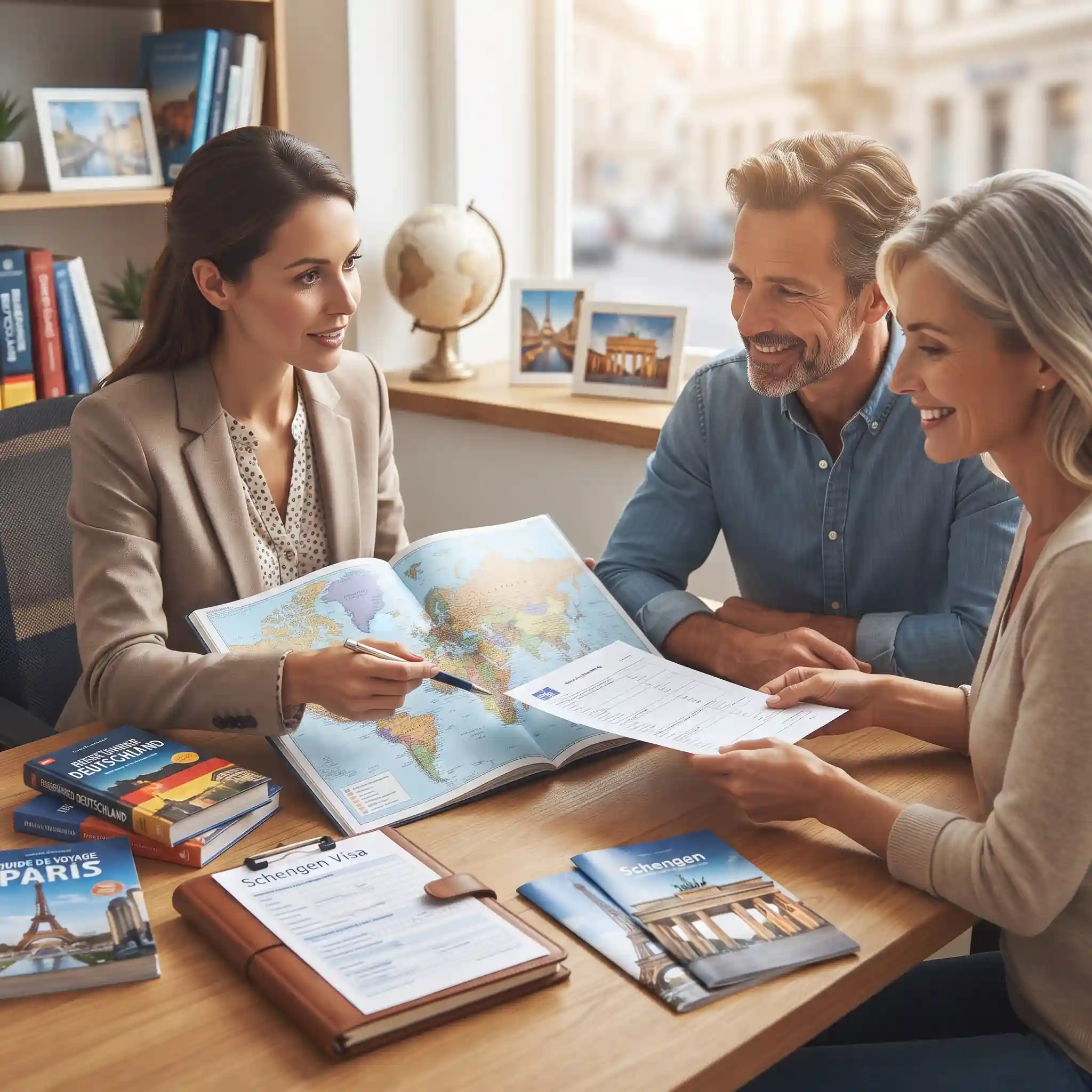 خدمات مطمئن دریافت ویزای شینگن آلمان و فرانسه در کنار متخصصان دایان تک