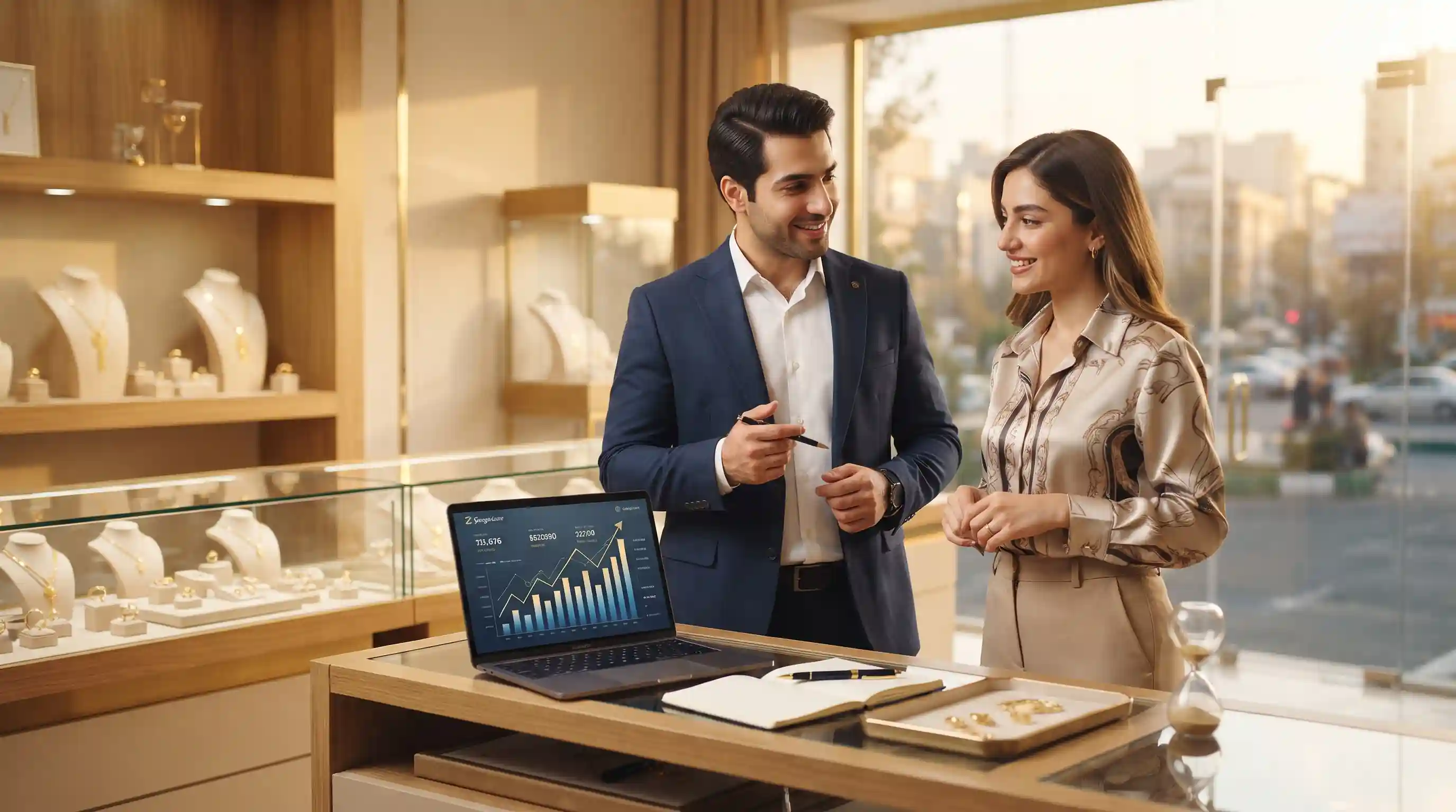 📈 آینده&zwnj;نگری و توسعه کسب&zwnj;وکار در صنف طلا و جواهر