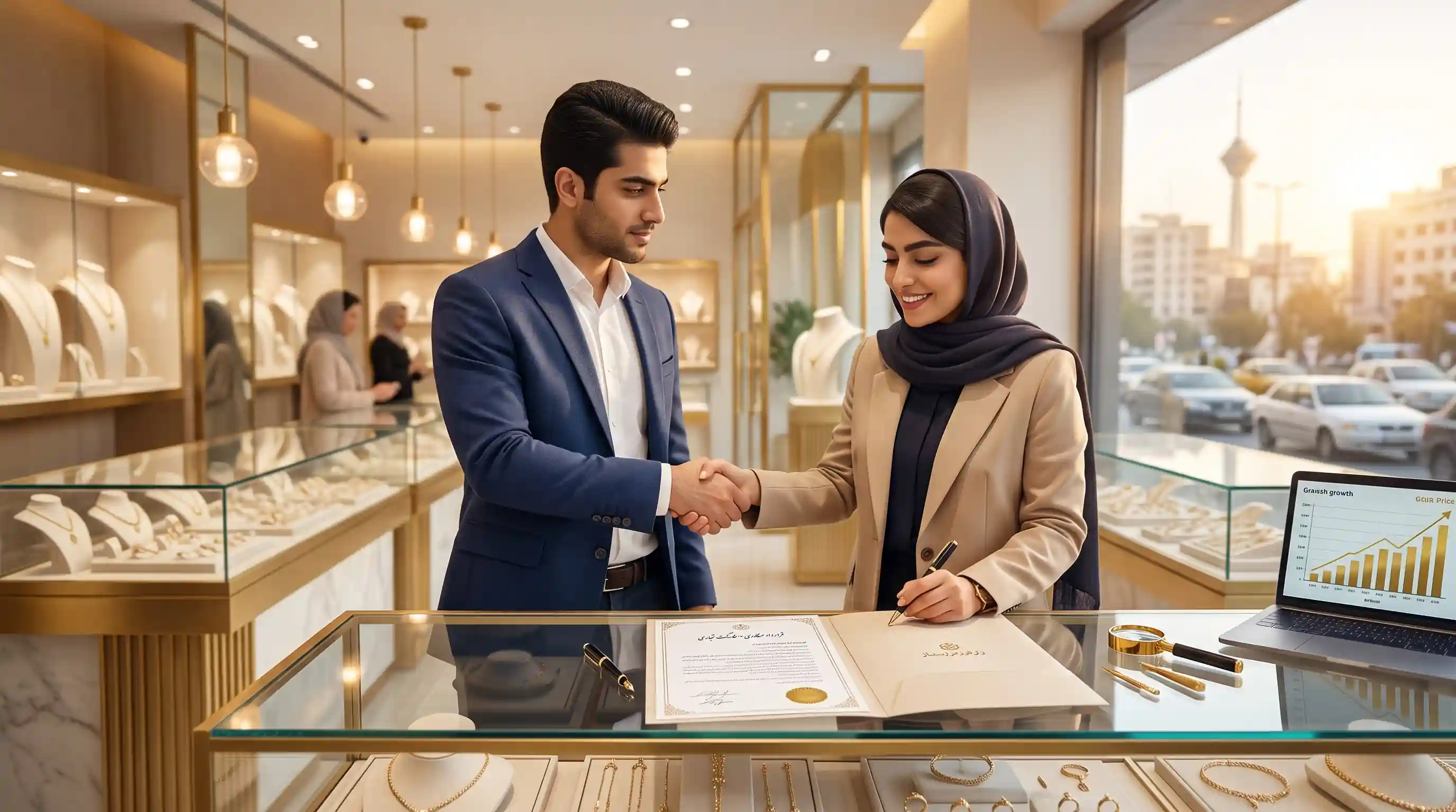 🎯 جمعبندی و گام نهایی برای ورود به حرفه طلافروشی