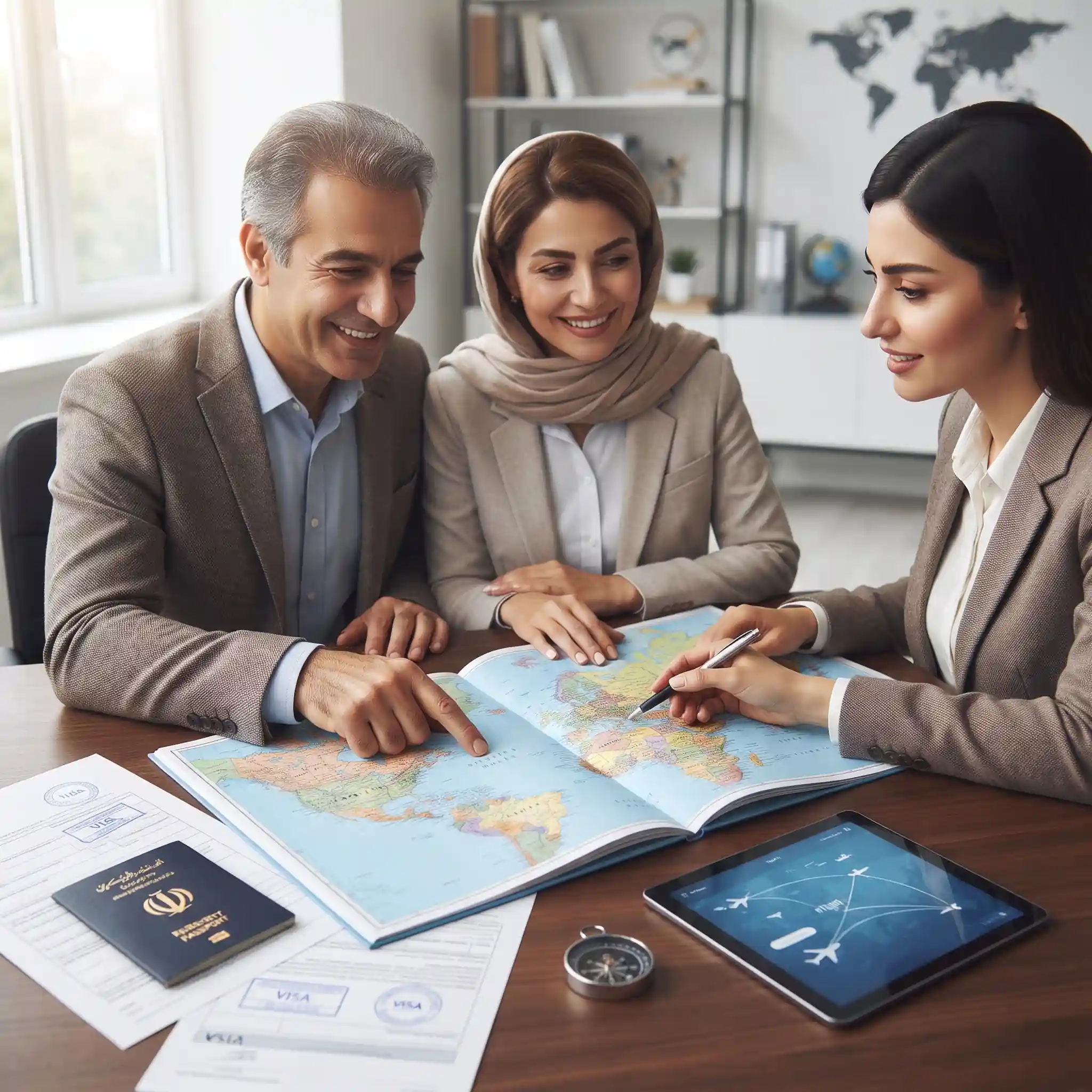 راهنمای جامع شرایط اخذ ویزای آمریکا و اخذ ویزای شینگن سریع