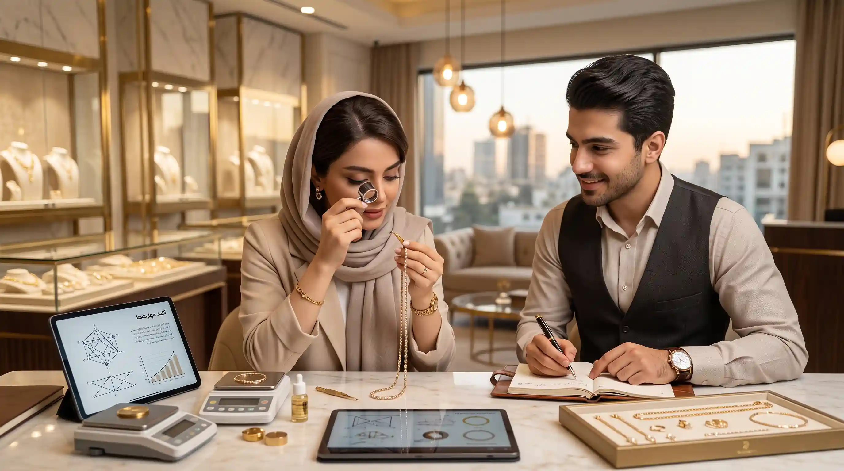 مهارتهای کلیدی که در کلاس طلافروشی فرامیگیرید