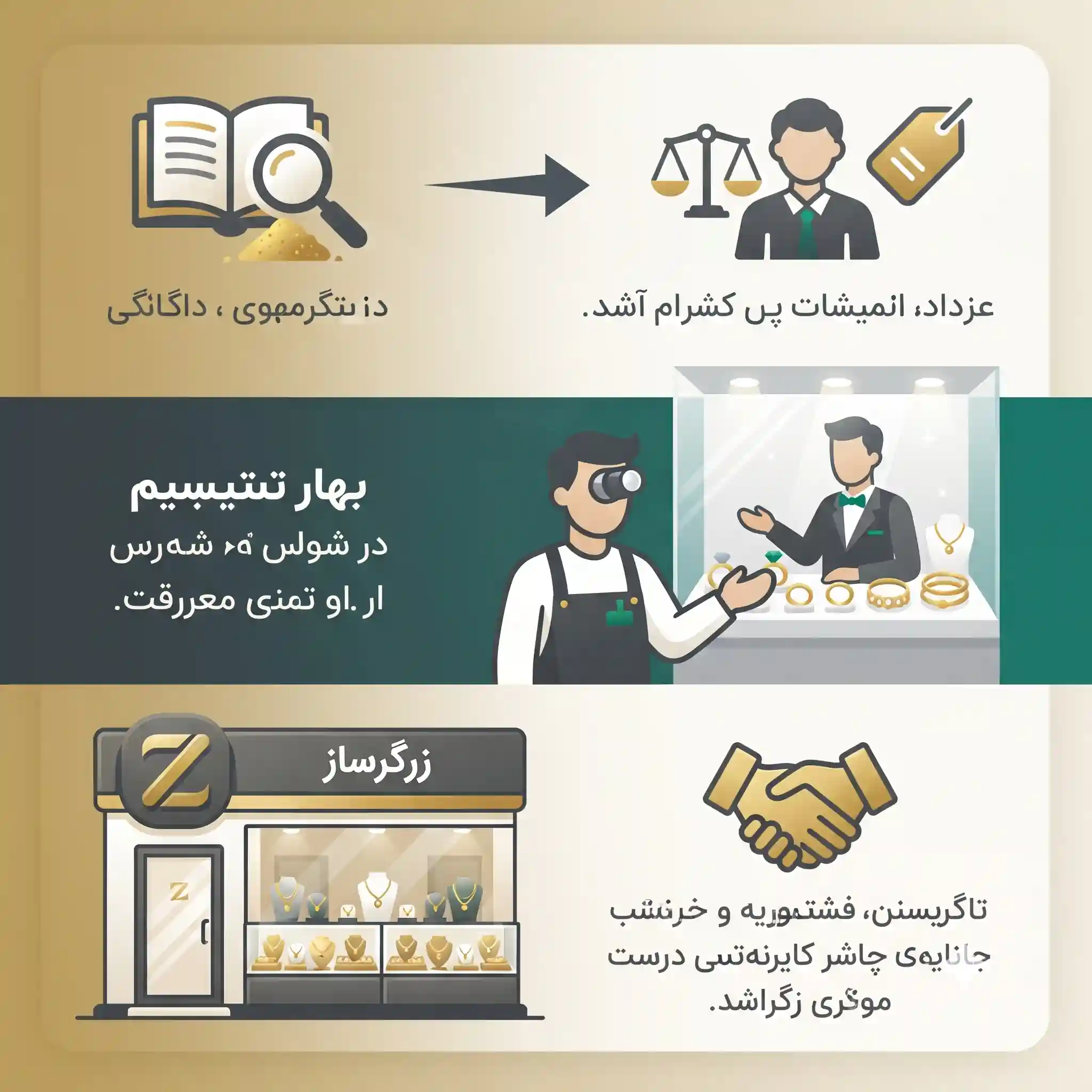 چگونه طلافروش شويم