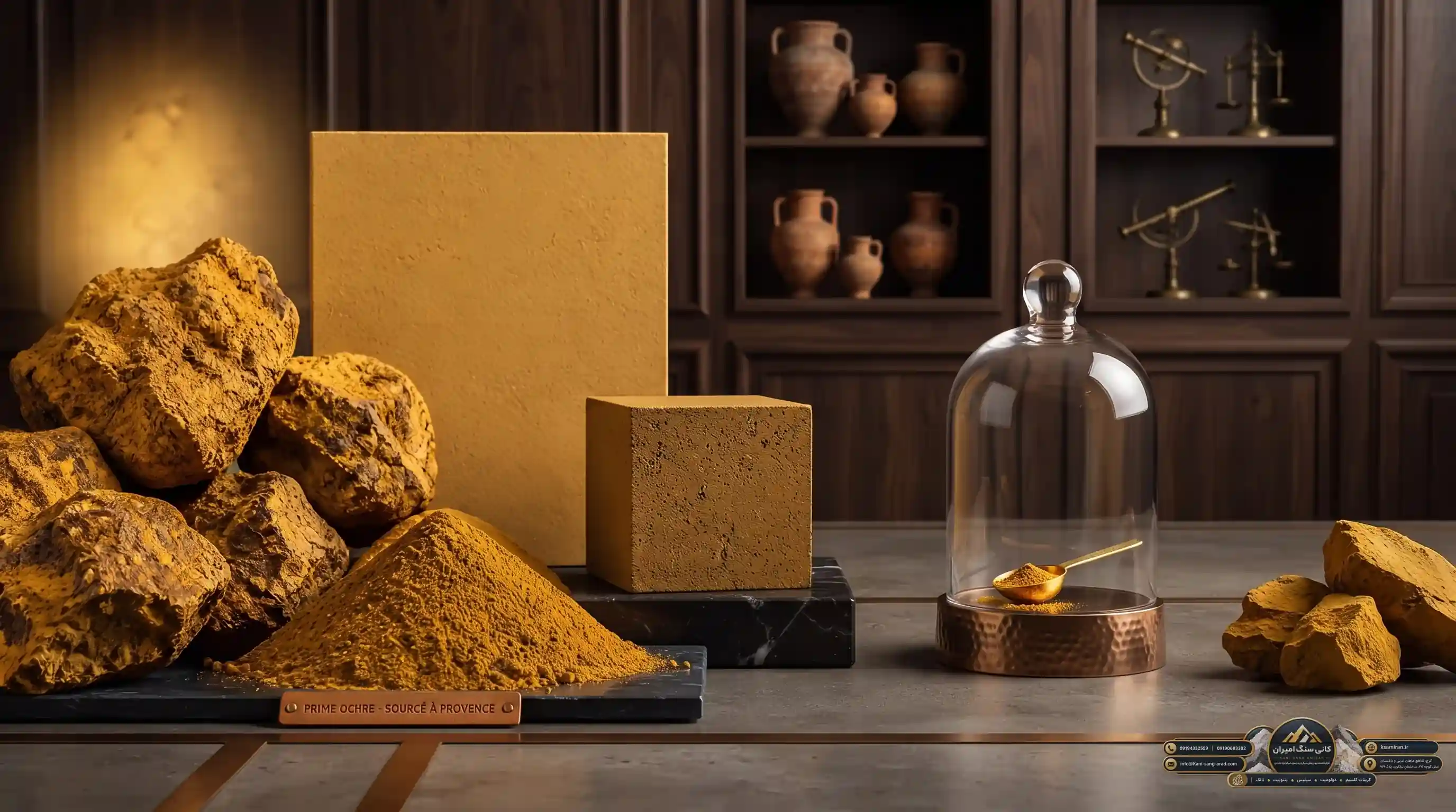 Technical Specifications and Granulation of Limonite Oxide (Gole Mash)