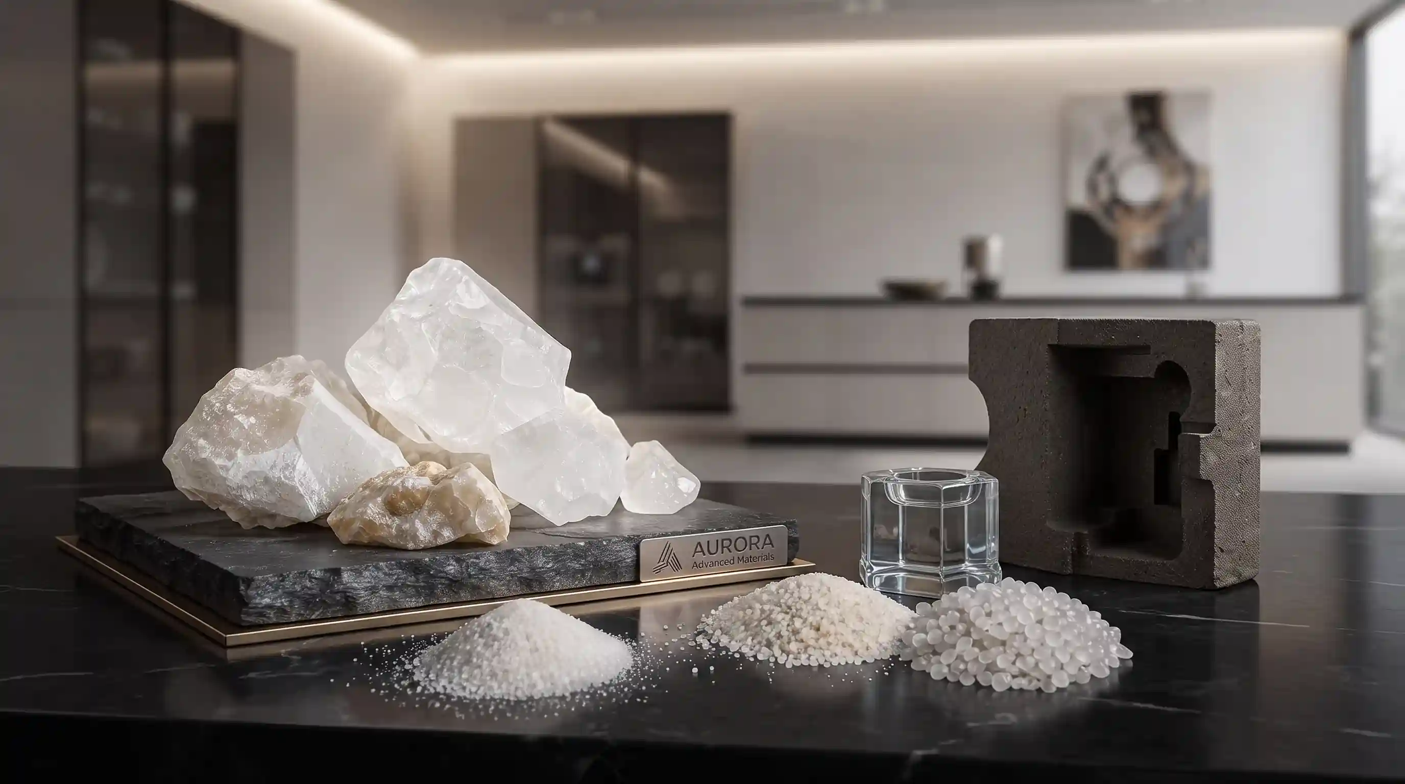 Technical Characteristics and Mesh Size Range of Produced Silica