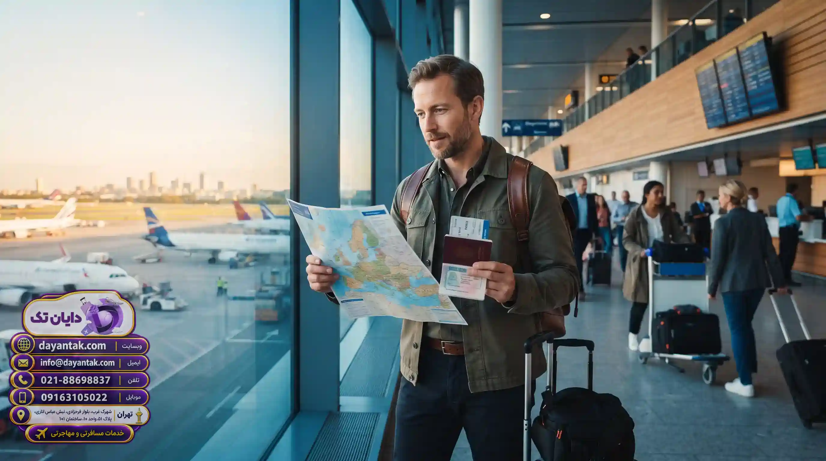 ✈️ انواع ویزای شینگن بر اساس هدف از سفر
