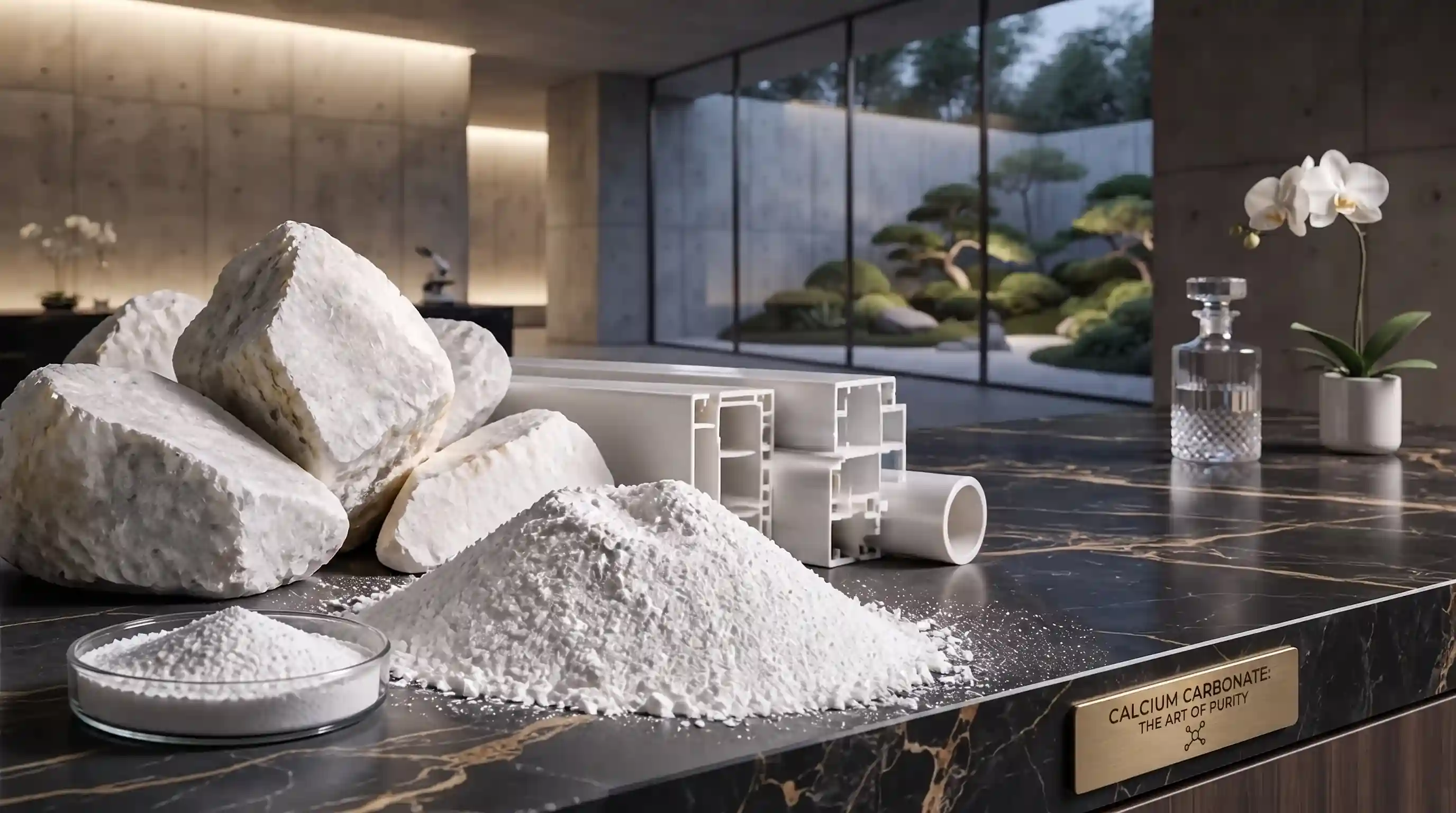 The Role of Calcium Carbonate in PVC/UPVC Profiles and Pipes
