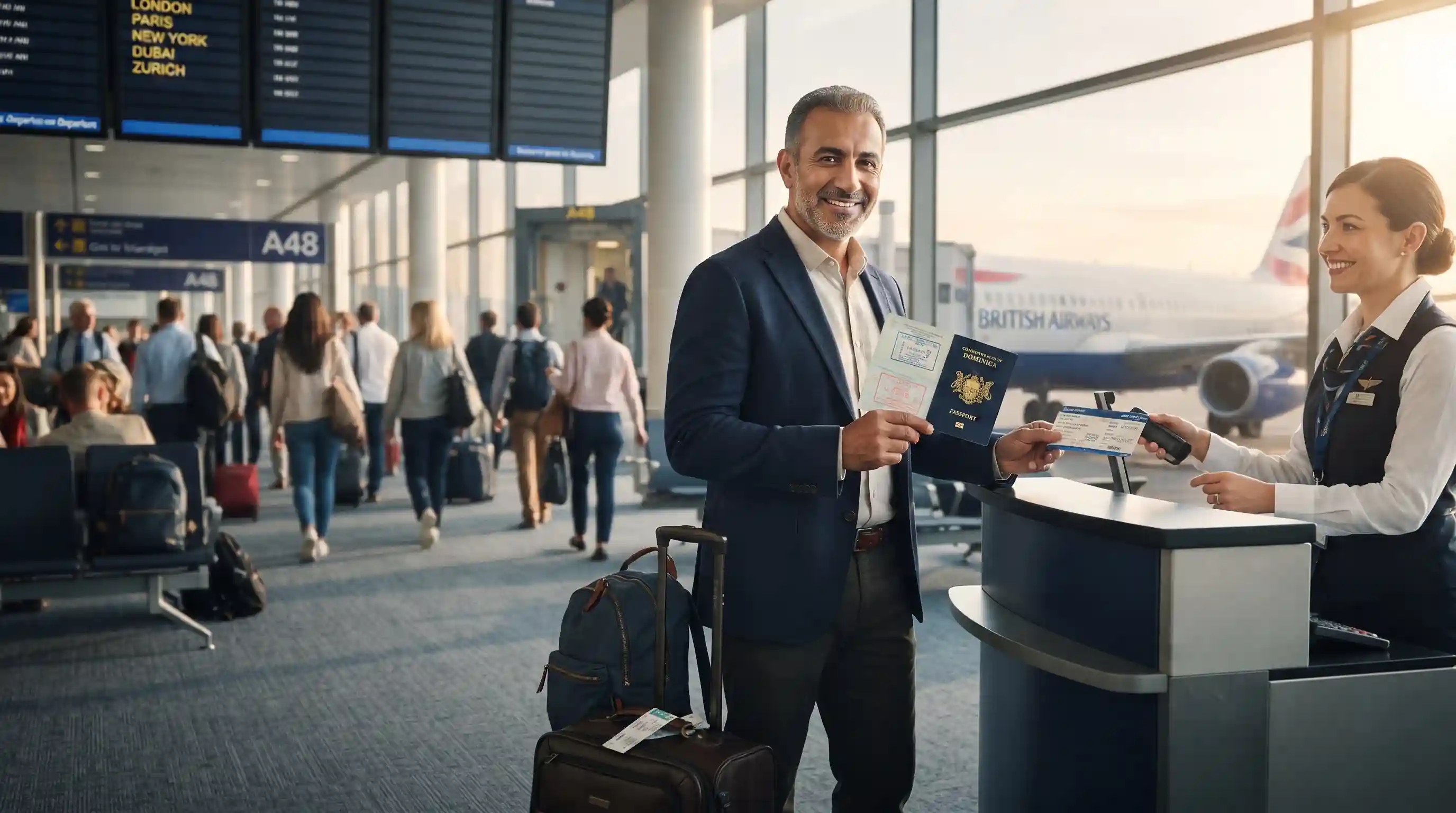 ✈️ مزایای سفر بدون ویزا با پاسپورت دومینیکا