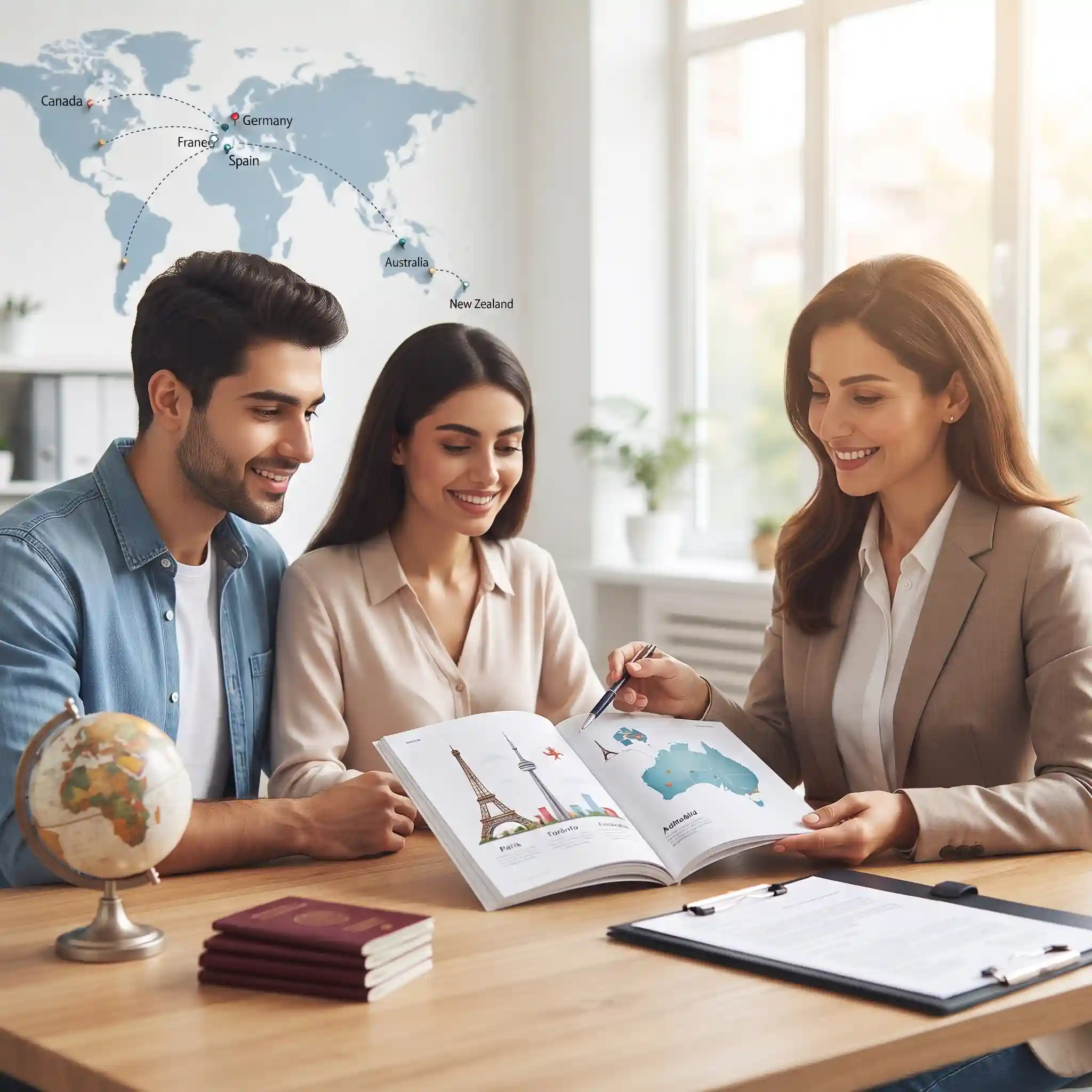 نحوه گرفتن ویزای توریستی کانادا و اخذ ویزای شینگن فوری