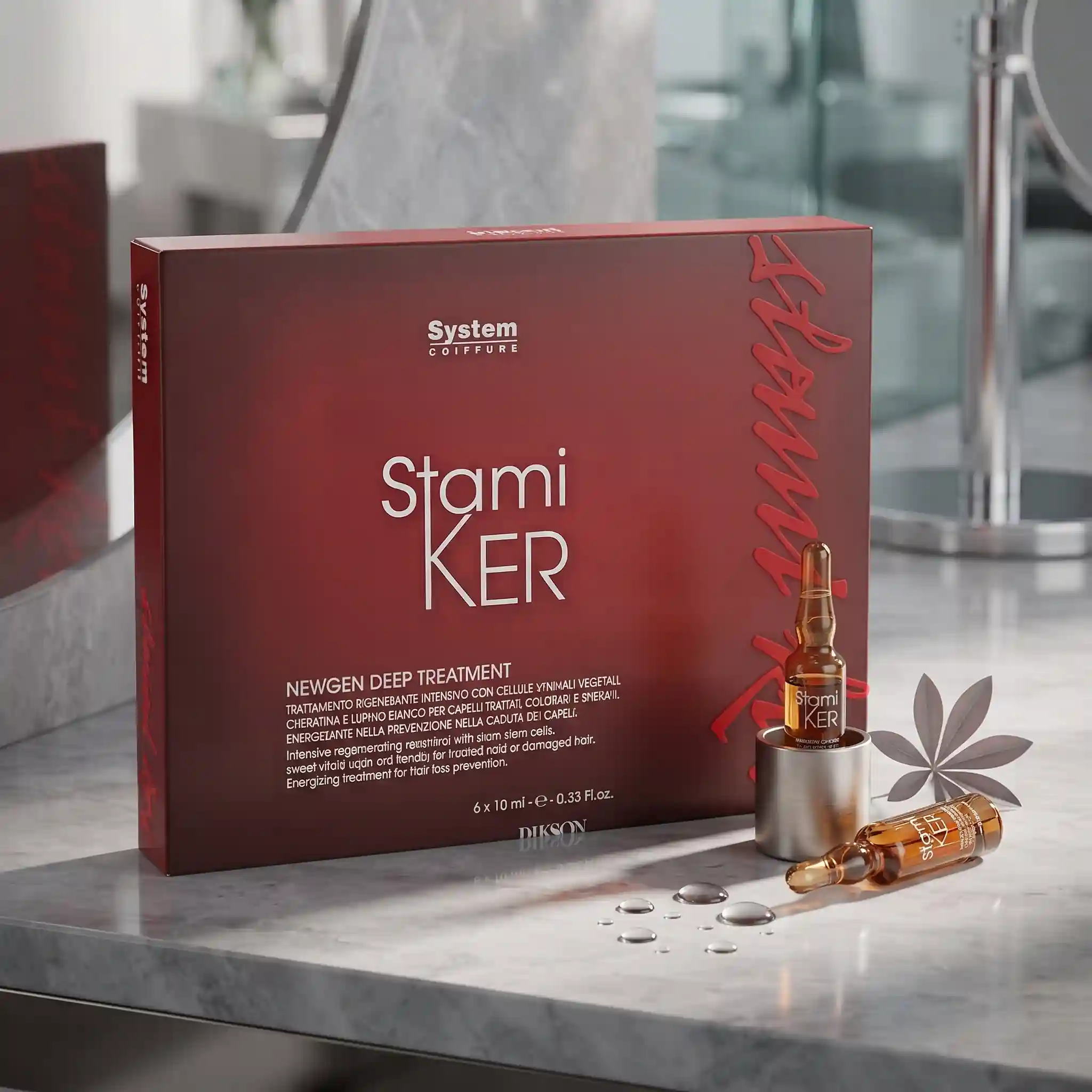 پک ویال استامیکر دیکسون | Stamiker Dikson Vial Pack ترمیم کننده مو.