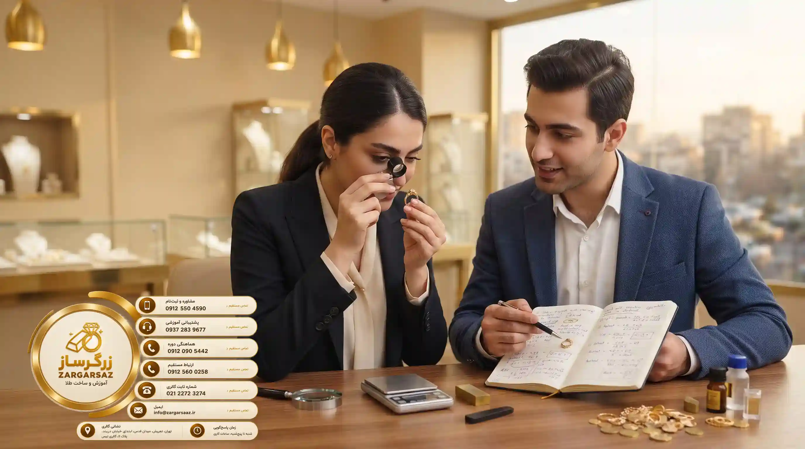 💡 شناختی عمیق از عیارشناسی و محاسبه قیمت طلا
