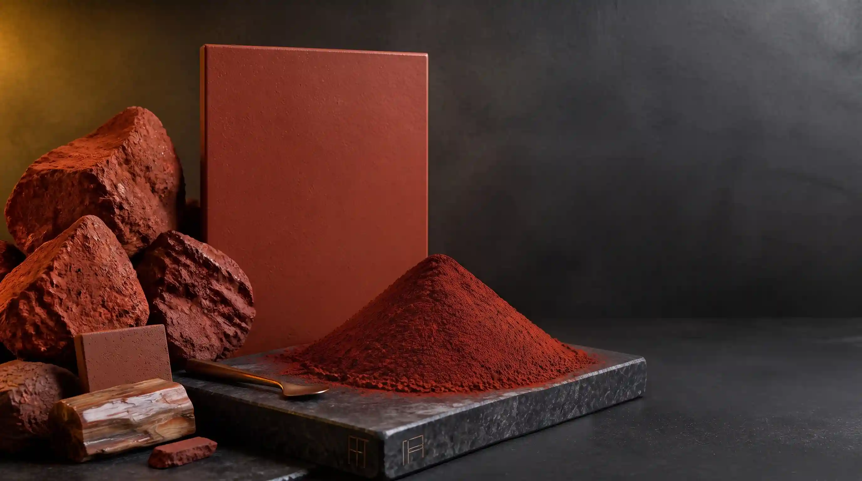 Examination of Appearance and Particle Size (Mesh) of Red Iron Oxide (Ochre)