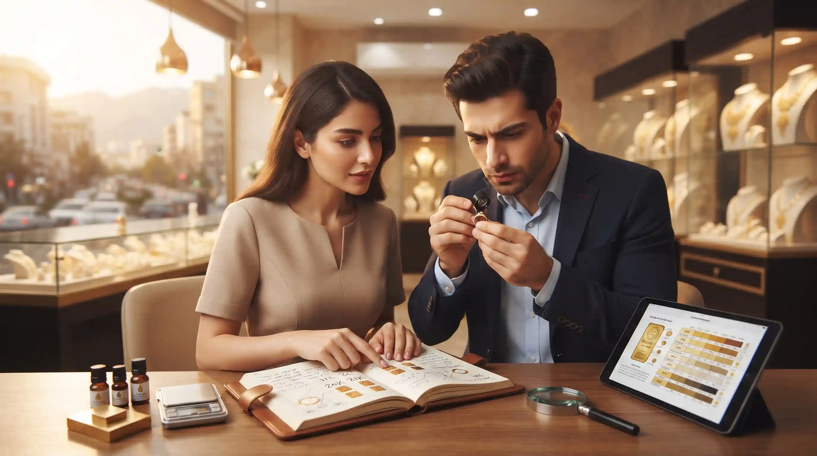 💎 شناخت عیارهای طلا و اهمیت حیاتی آن در بازار