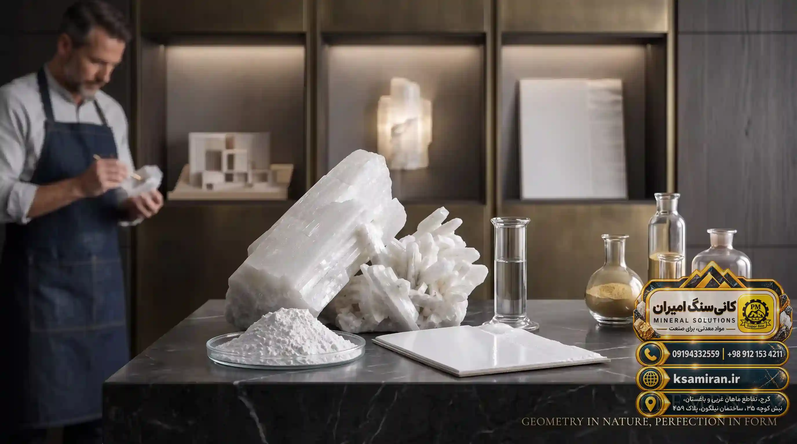 White Barite in the Tile and Ceramic Industry; Role and Specialized Applications