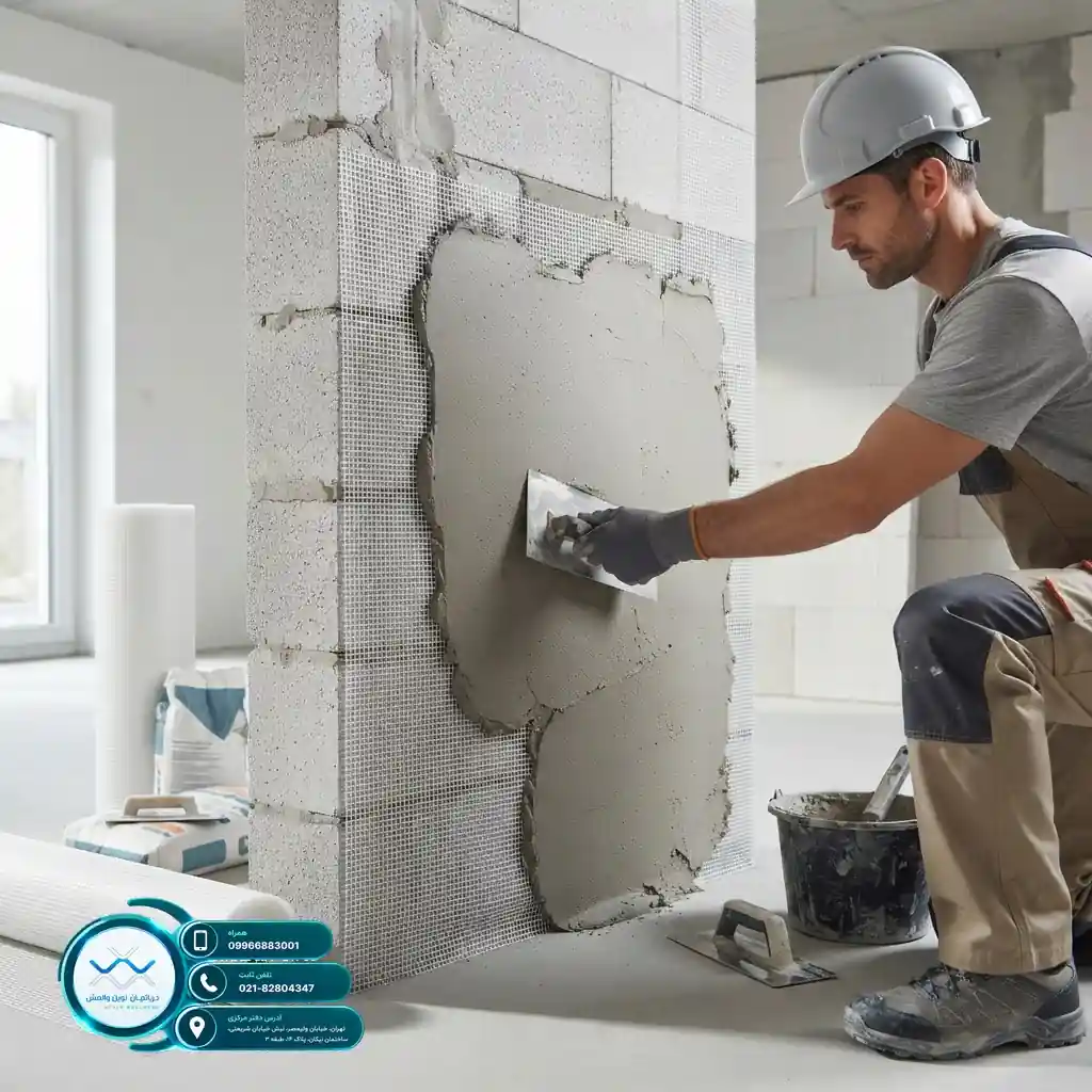 بهترین قیمت و هزینه اجرای وال مش با مش فایبرگلاس E