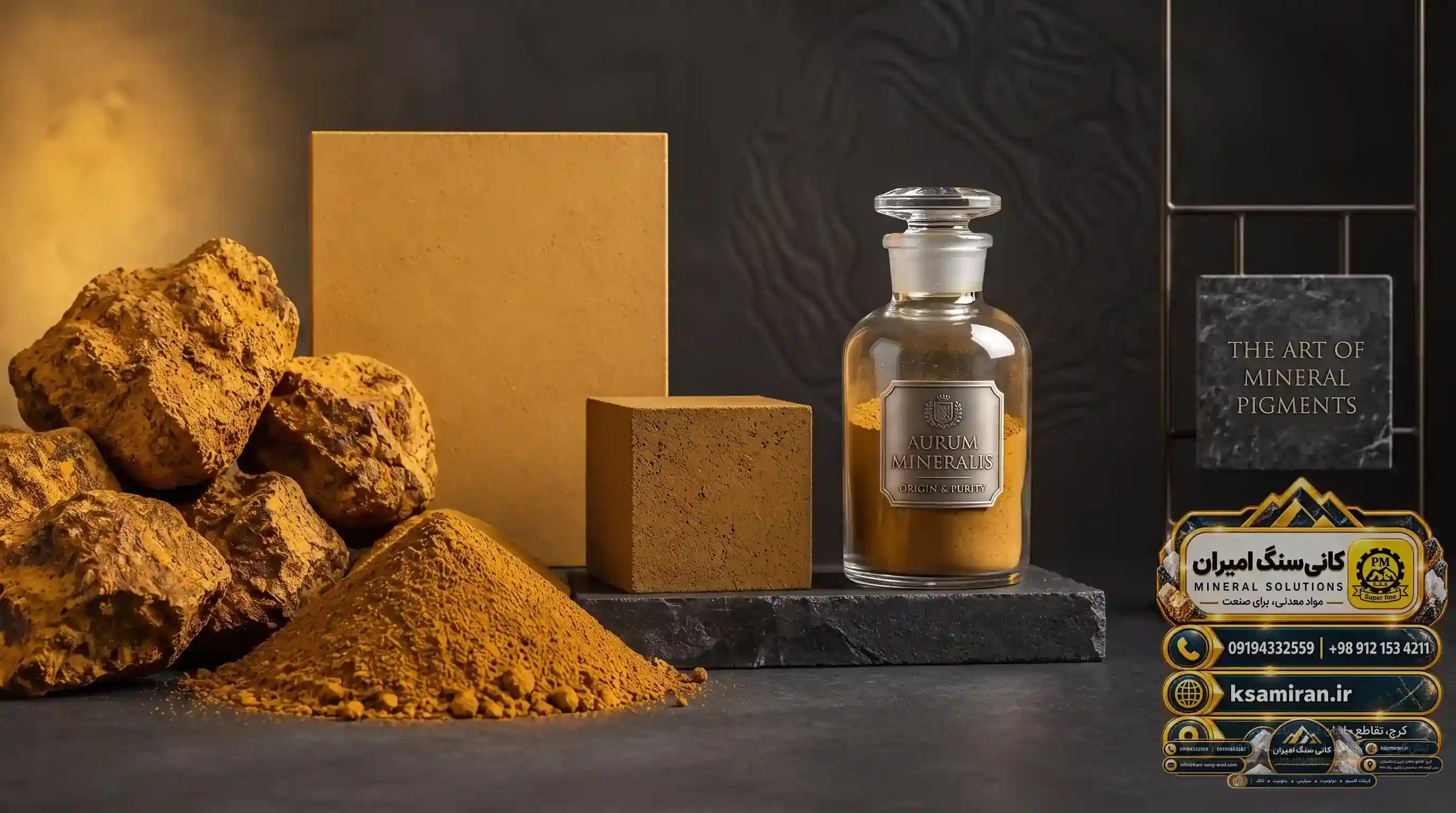 شناخت کامل اکسید لیمونیت (گل ماش) و ویژگی‌های ساختاری آن