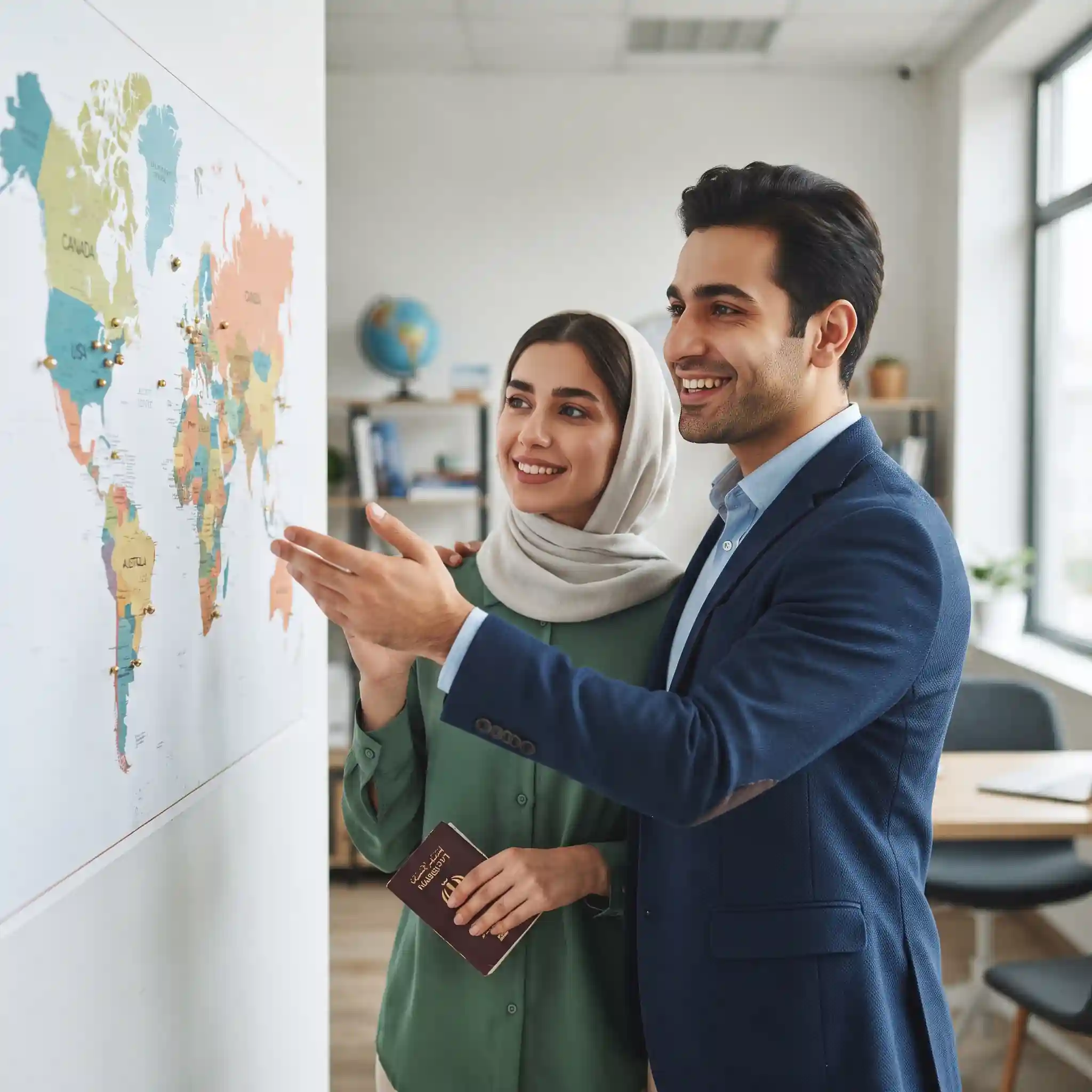 با موسسه مهاجرتی دایان تک راه ورود به آمریکا بگیرید