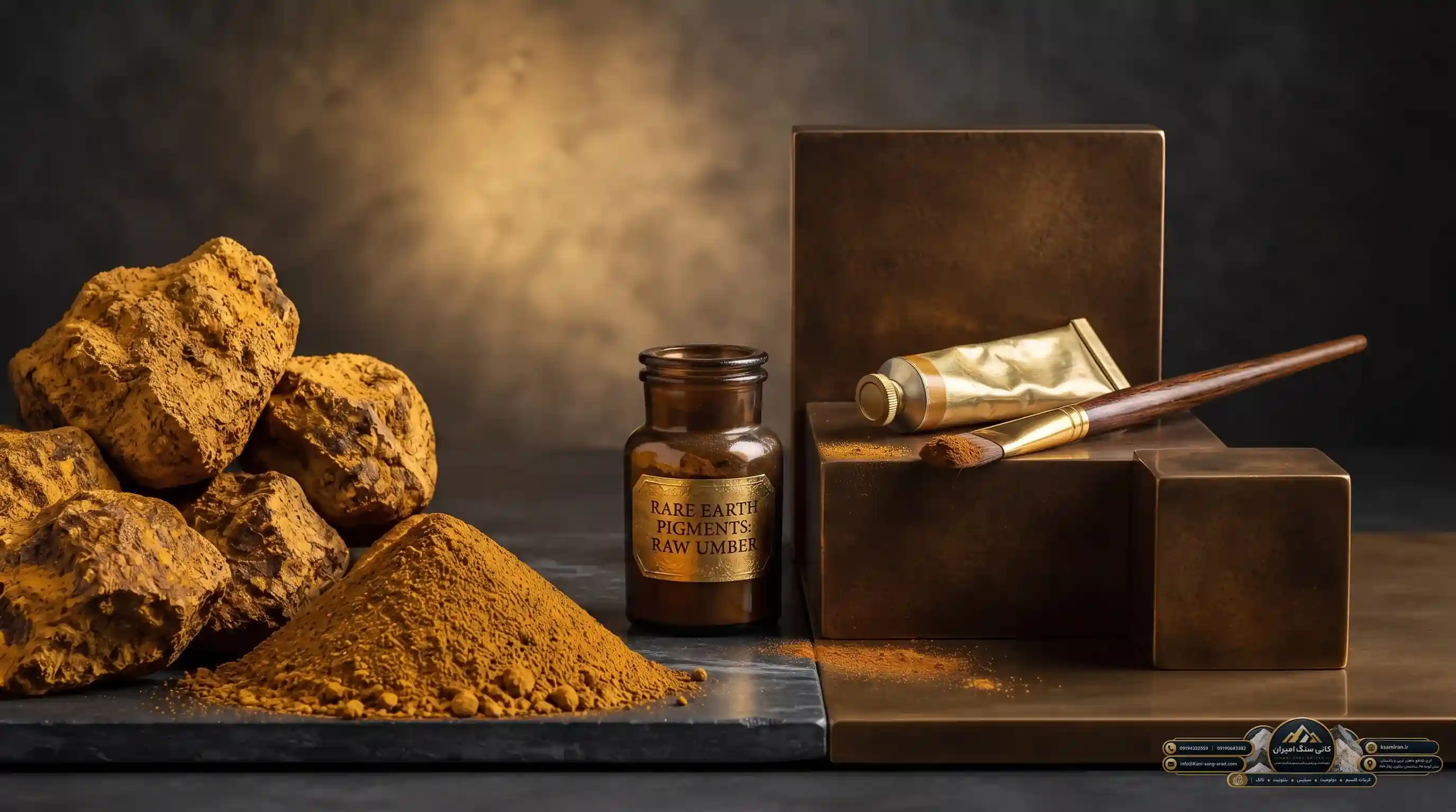 Synergy of Limonite Oxide with Other Construction Materials