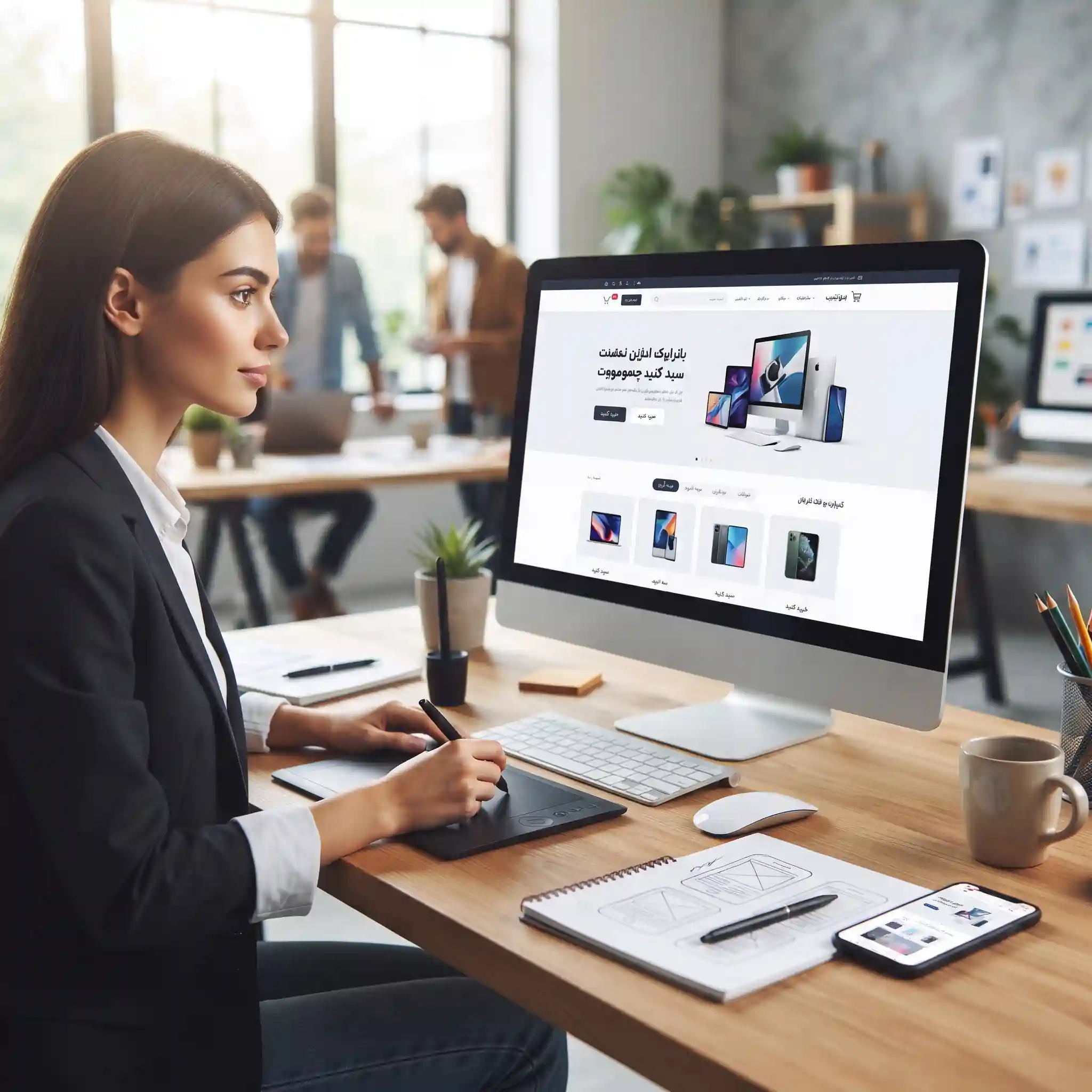 با طراحی UI و UX استاندارد، رابط کاربری سایت را به مزیت رقابتی مبدل سازید