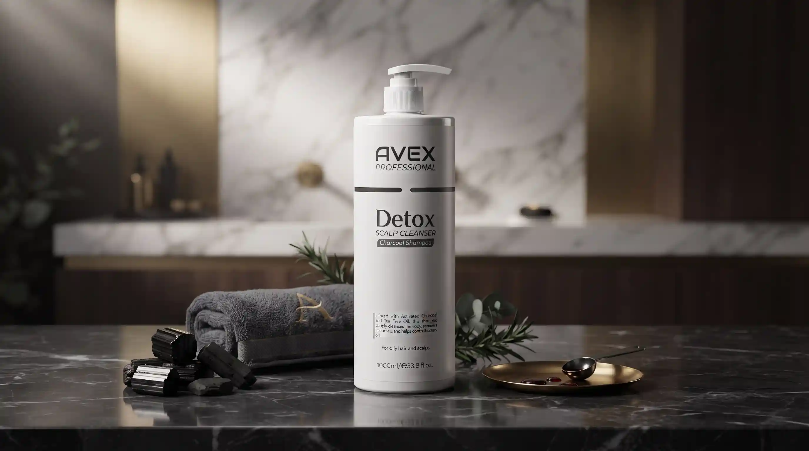 مزایای ترکیبی و اثرات درمانی شامپو دتوکس اوکس | Shampoo AVEX Detox بر مو و اسکالپ