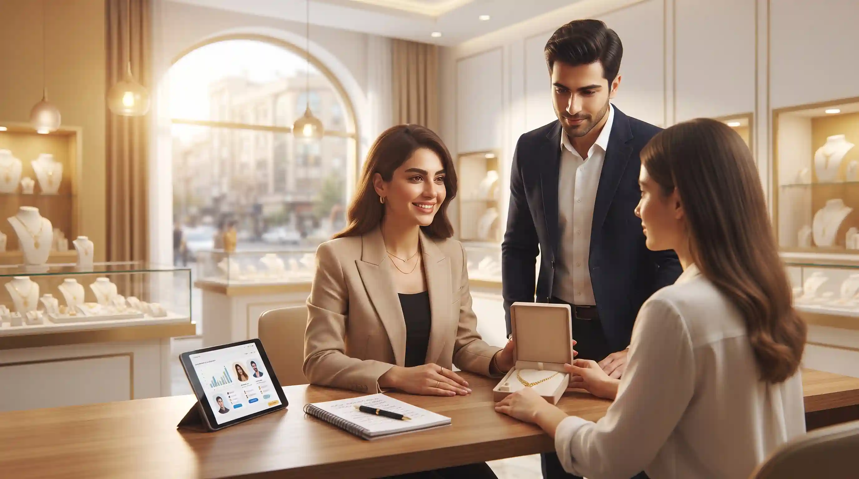 💼 اصول فروشندگی، بازاریابی و روانشناسی مشتری در طلافروشی