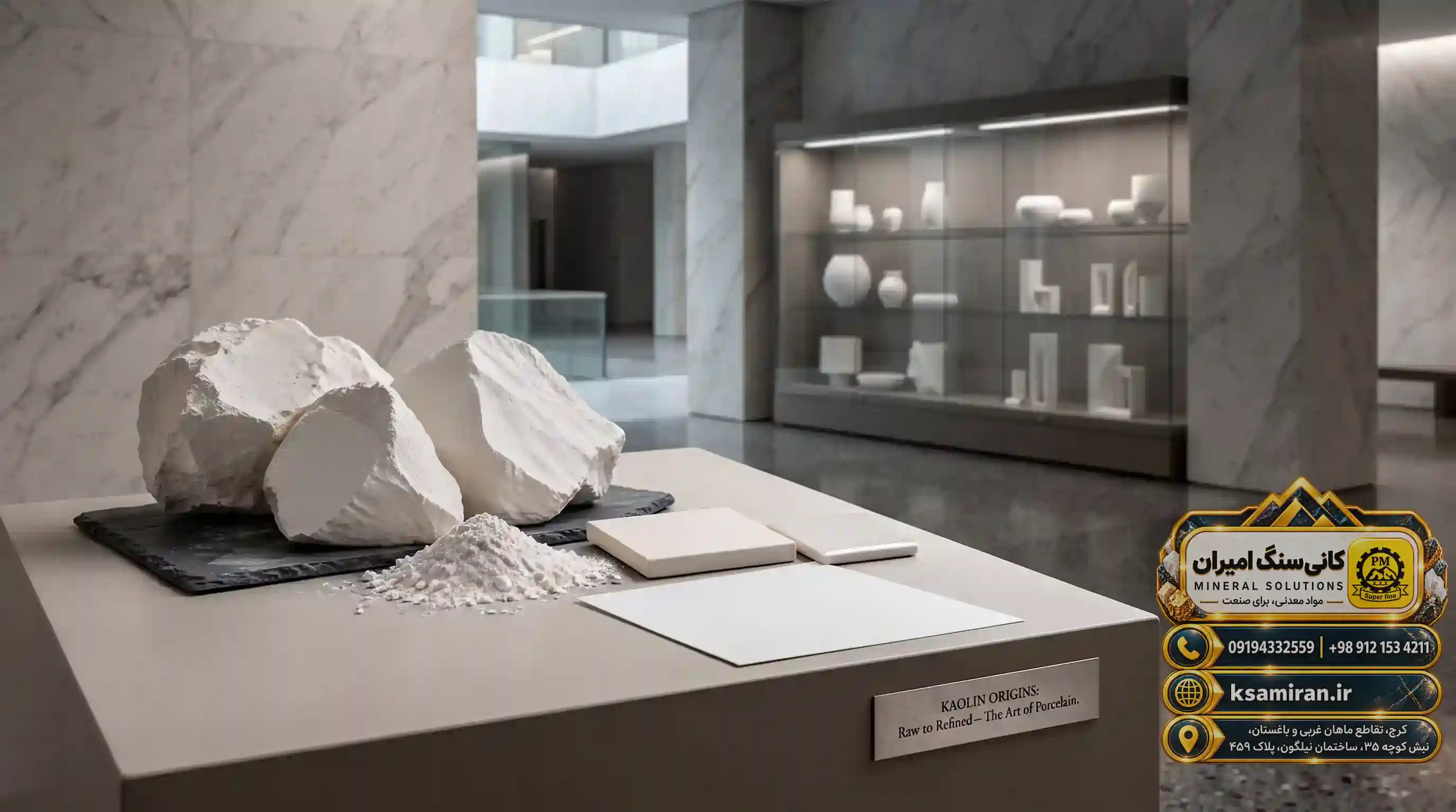 Kaolin in the Paper Industry; Whiteness, Opacity, and Printability