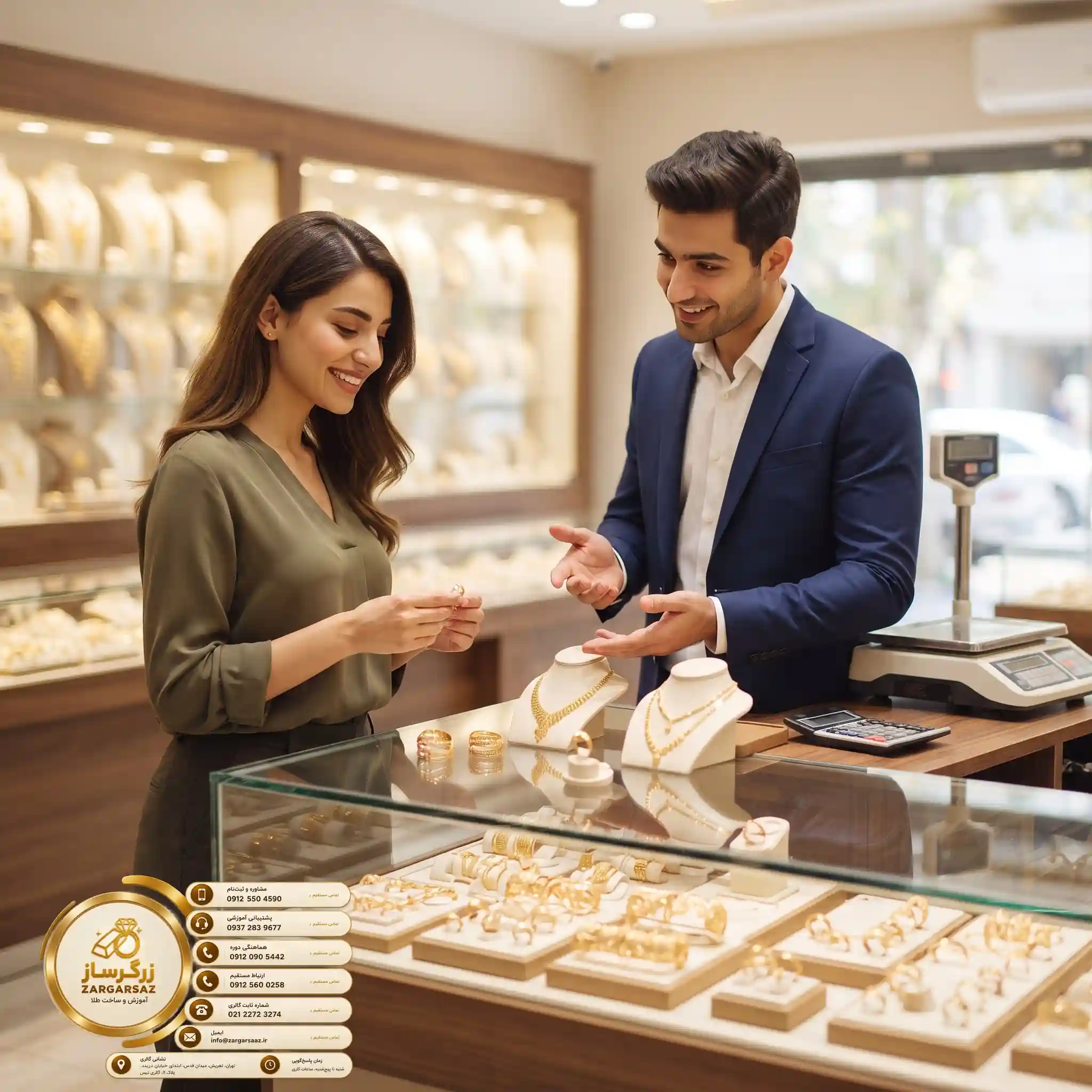 آموزش طلافروشی مهارت کلیدی ثروت‌آفرینی سریع