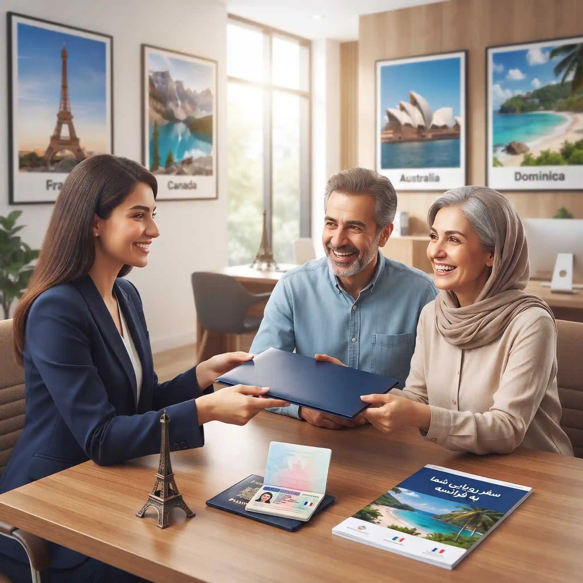 فهرست کامل مدارک لازم برای ویزای فرانسه و سفر آسان به اروپا