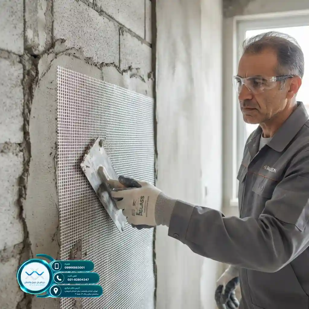 هزینه اجرای وال مش با مش E-Glass نوین وال مش چقدر است؟