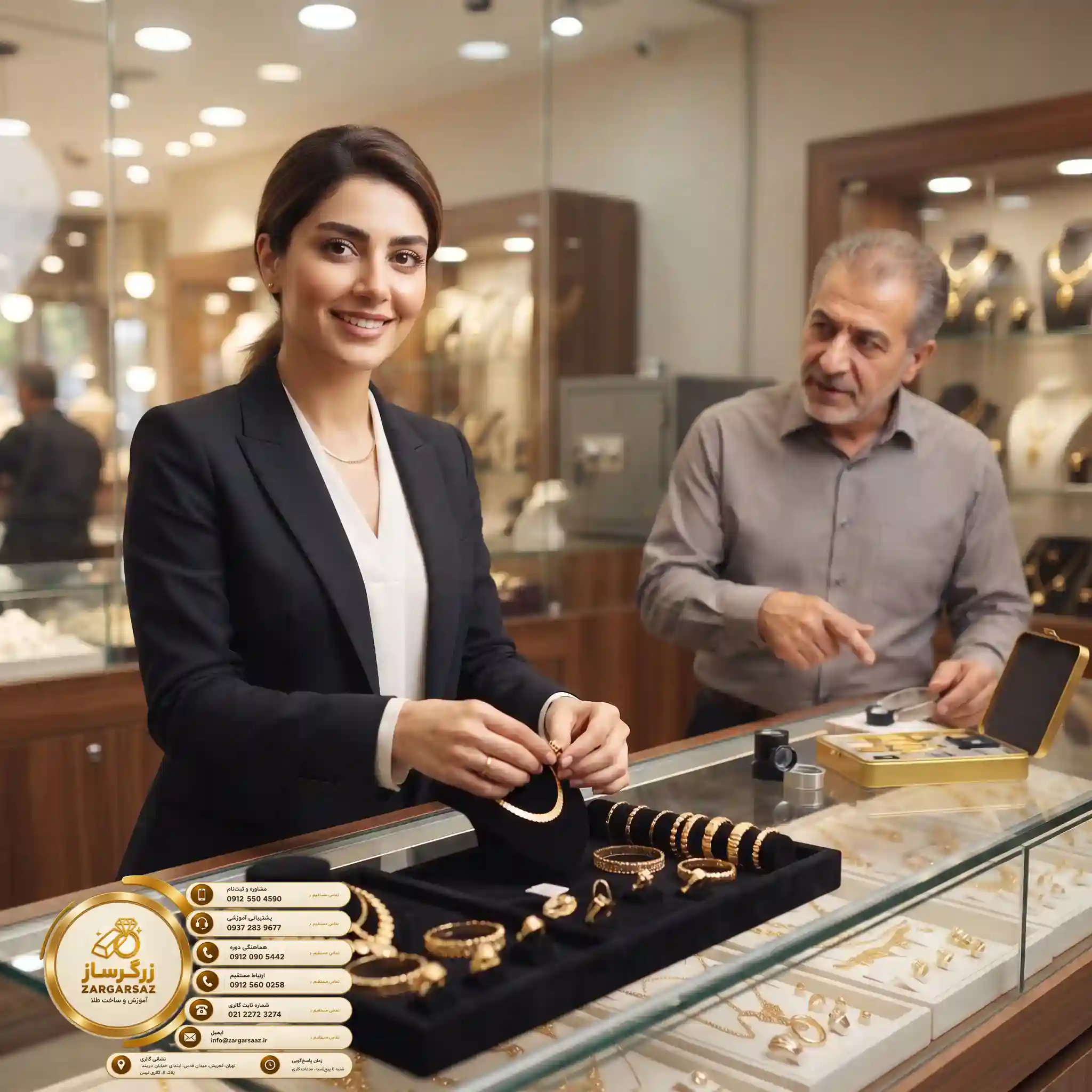 آموزش حقوق و قوانین صنف طلا، چگونه طلافروش شویم؟