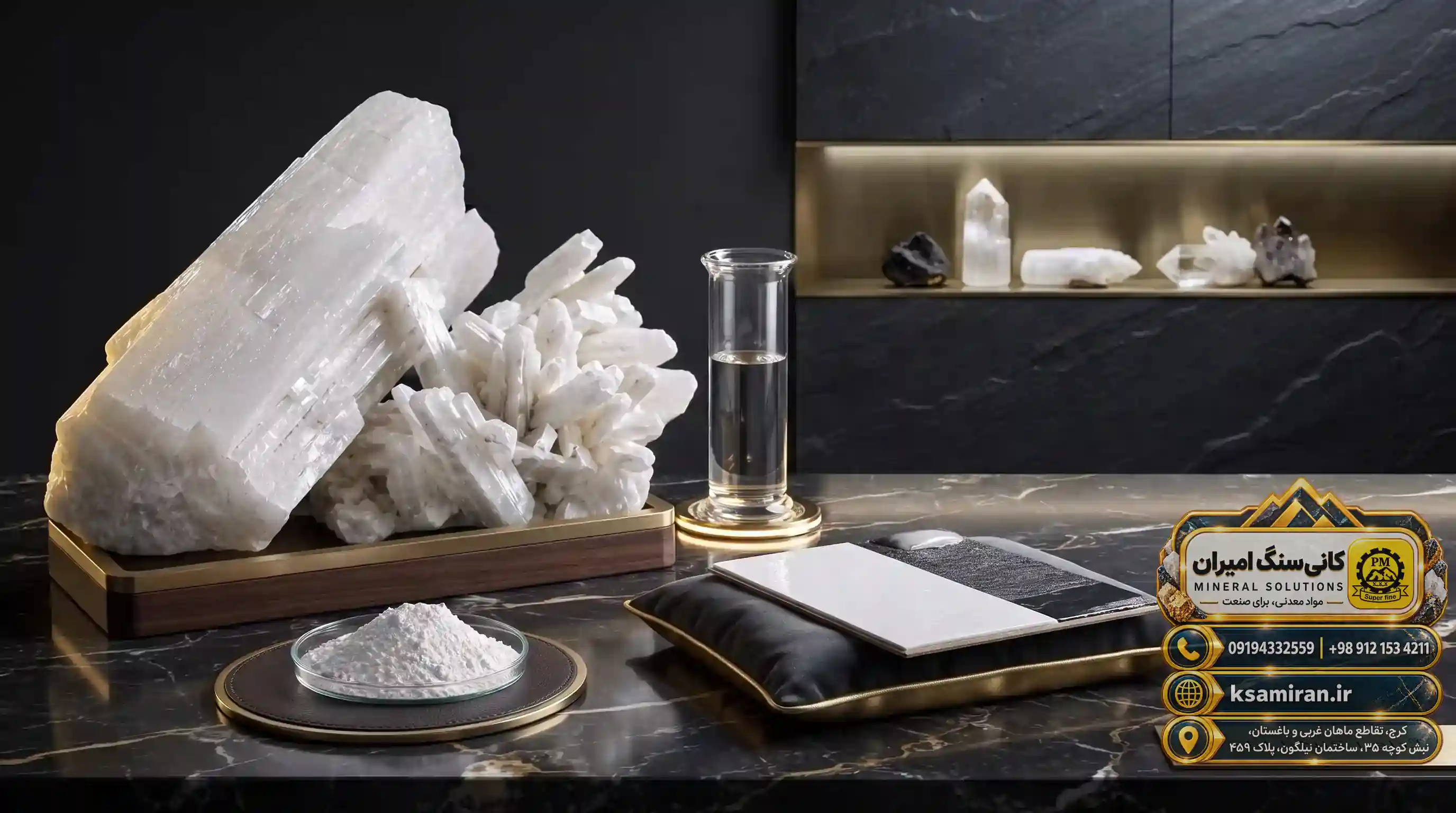 Particle Size Distribution and Mesh Range Analysis in White Barite