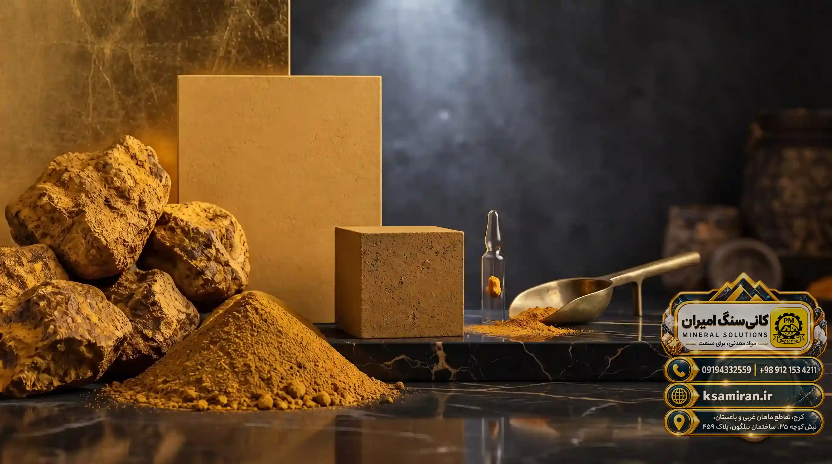 Application of Limonite Oxide (Gole Mash) in the Construction Industry