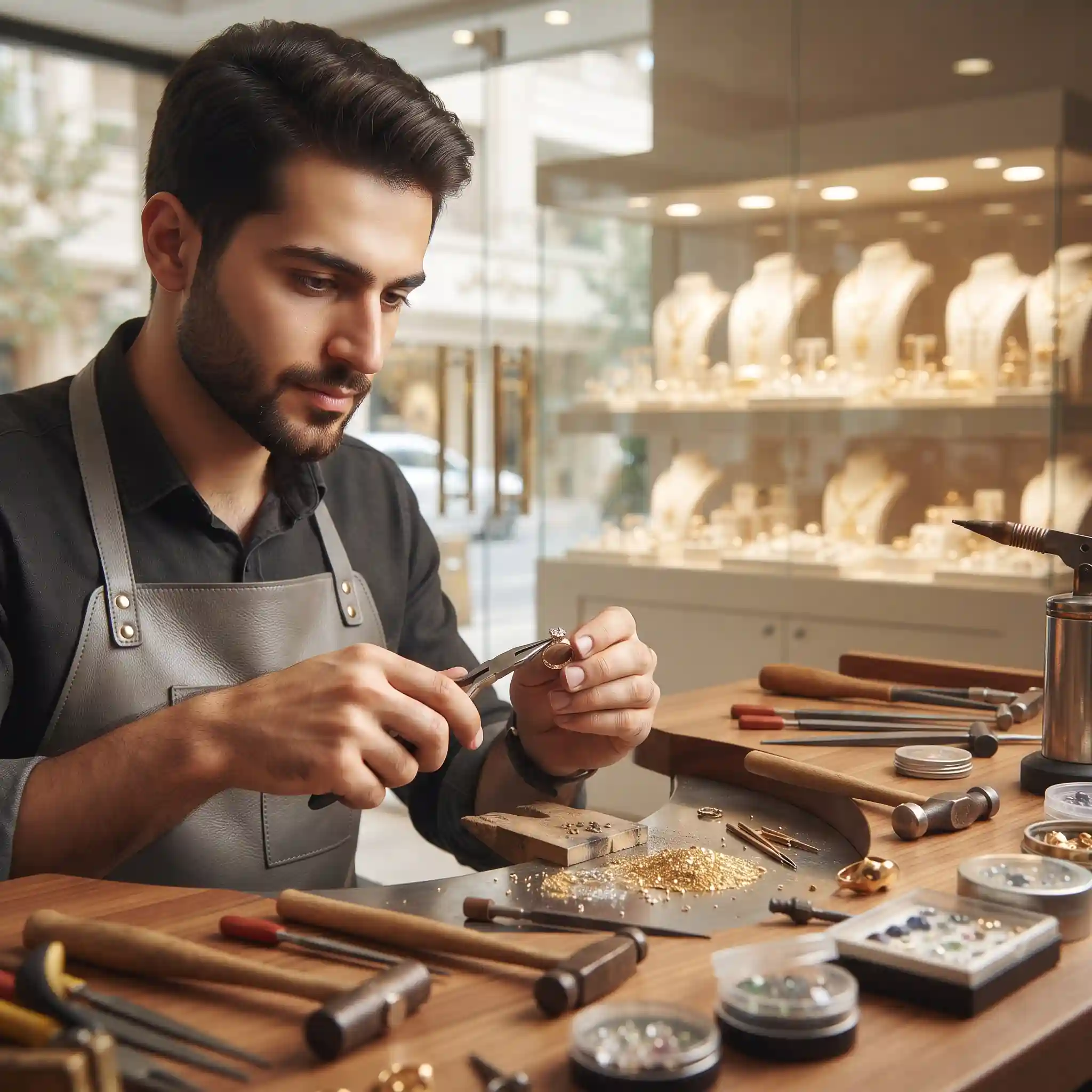 آموزش ساخت طلا و جواهر با امکان پرداخت اقساطی