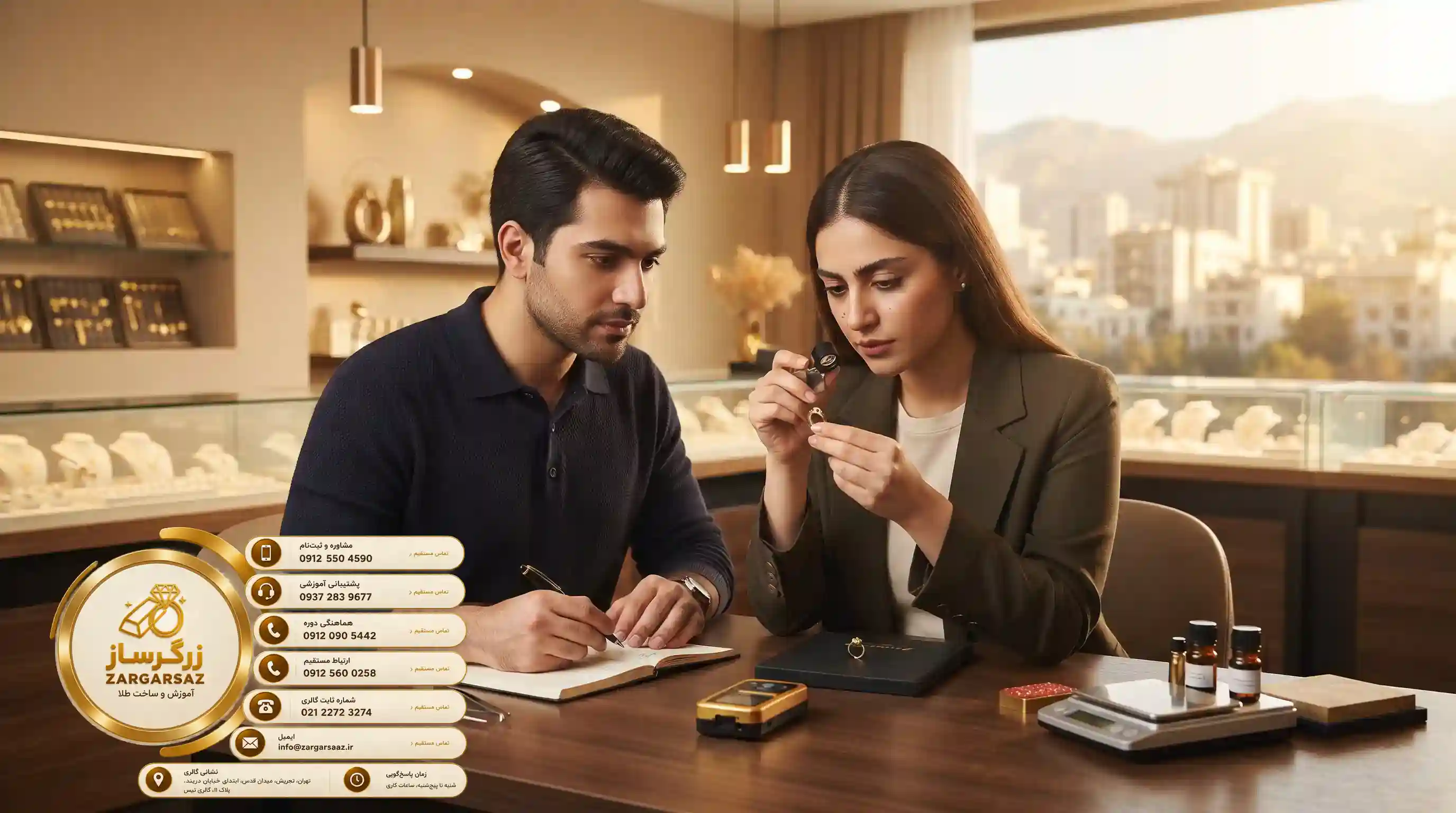 اهمیت یادگیری عیارسنجی دقیق در دوره آموزش طلافروشی آنلاین