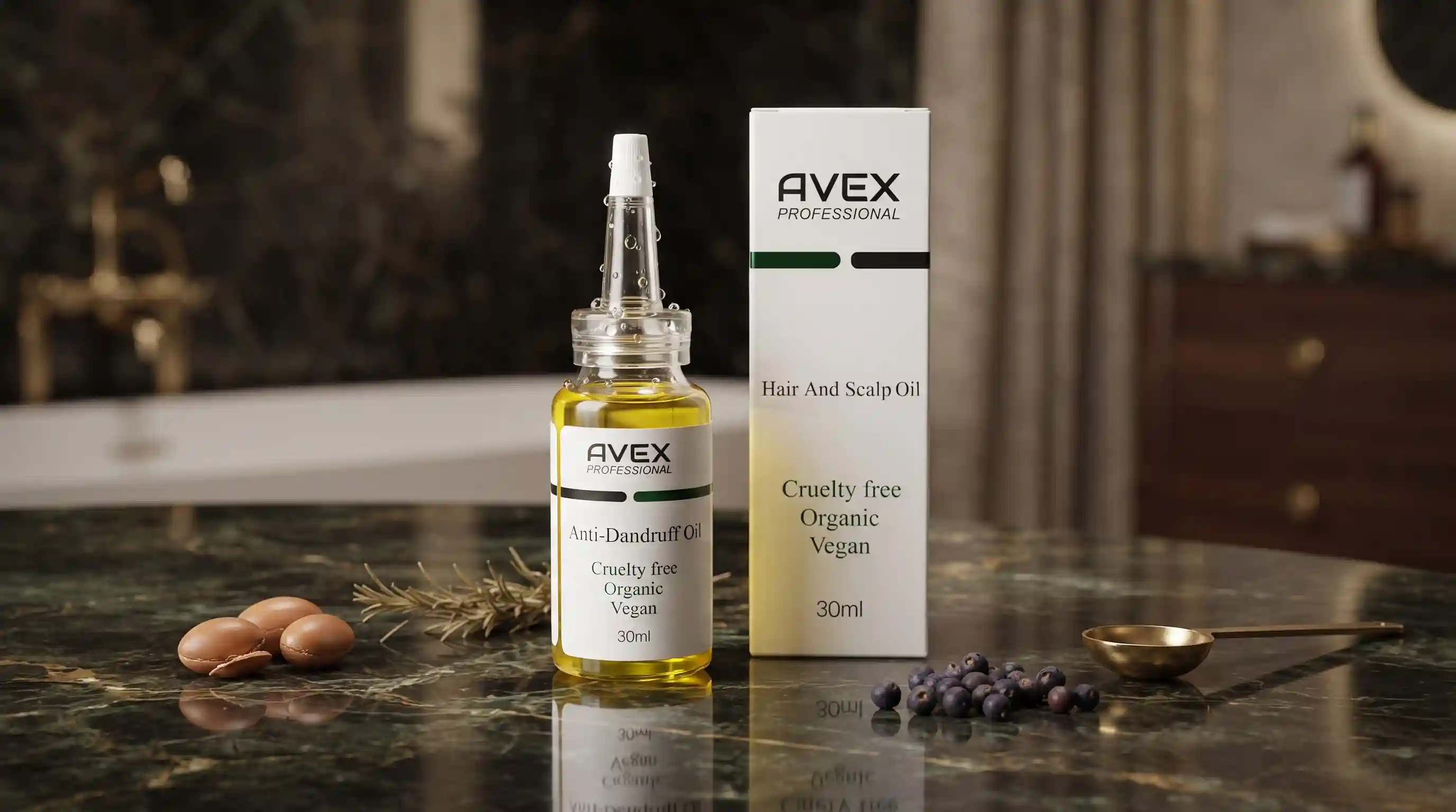 عوارض اویل آنتی دندروف اوکس | AVEX Professional Anti Dandruff Oil