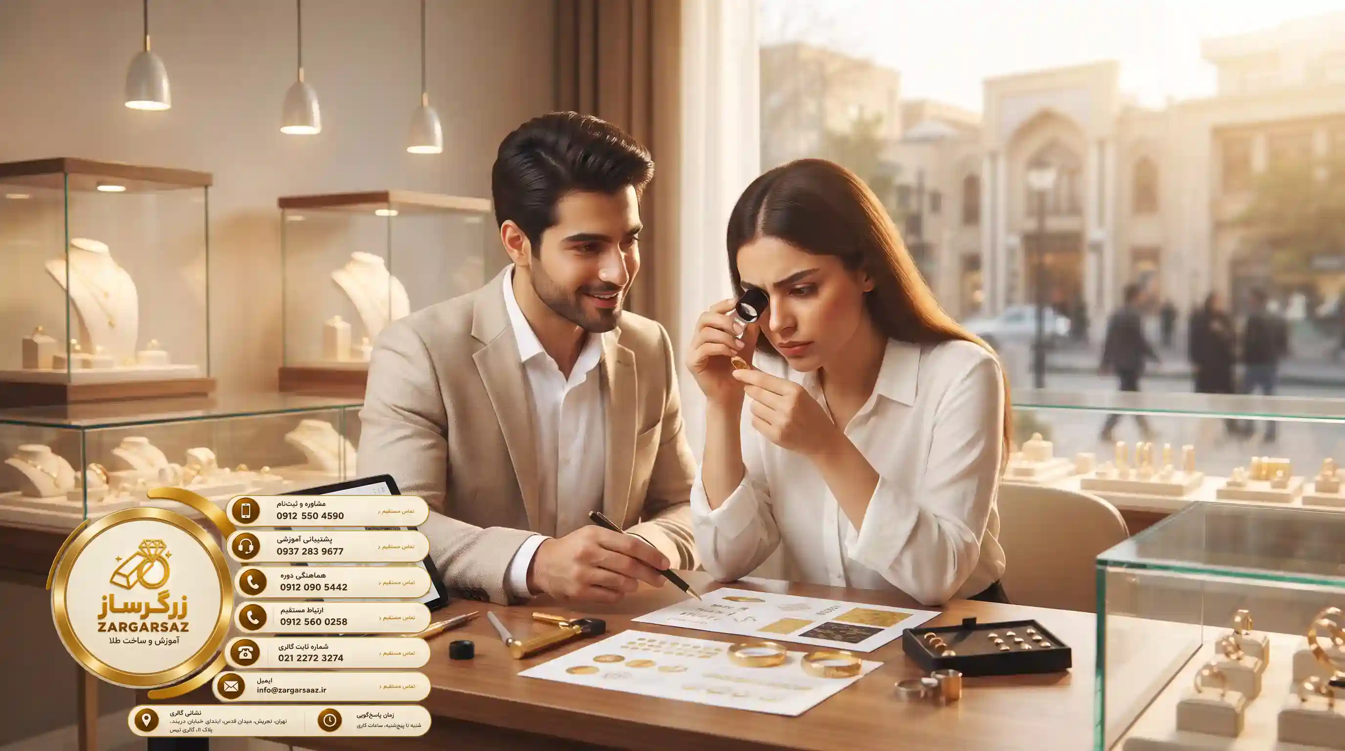 ???? چگونه بهترين كلاس آموزش طلافروشي را انتخاب كنيم