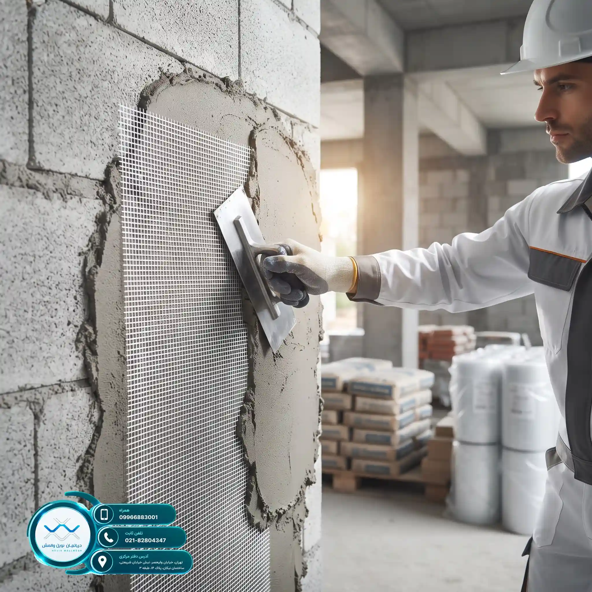 مدیریت هزینه اجرای وال مش با مصالح استاندارد مهندسی