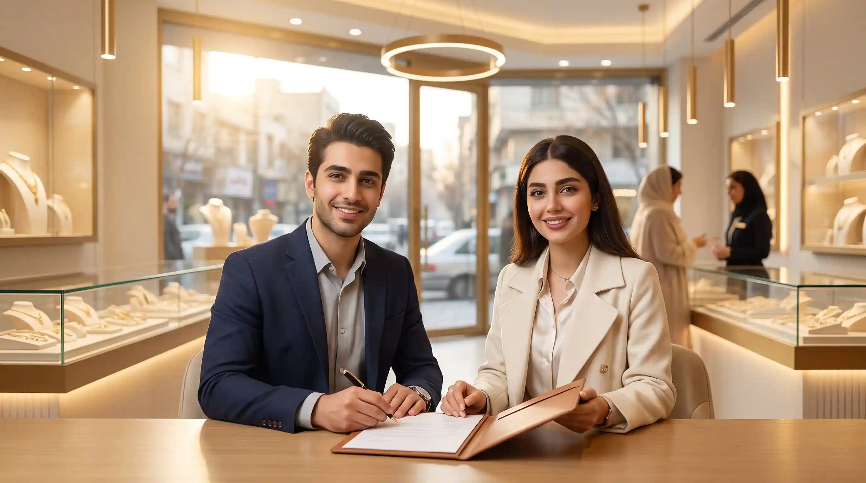 🤝 مشارکت عادلانه و شراکت تجاری امن در صنف طلا