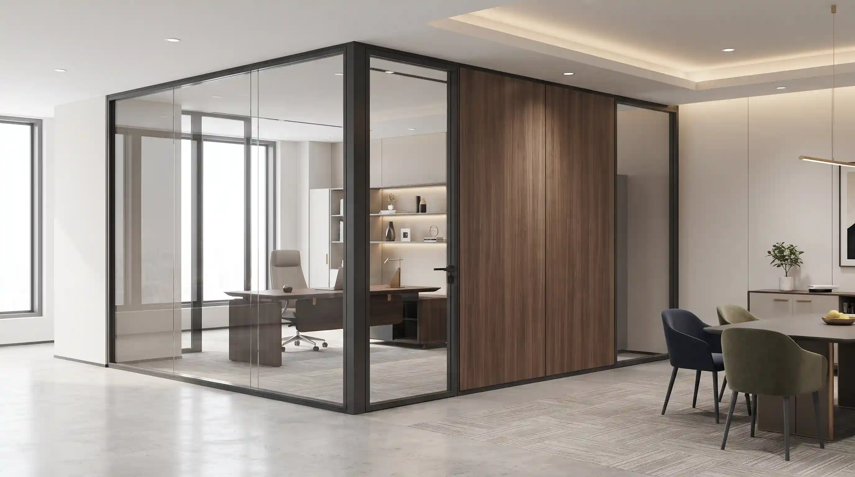 🛠️ مراحل طراحی، مهندسی و اجرای تخصصی پارتیشن اداری